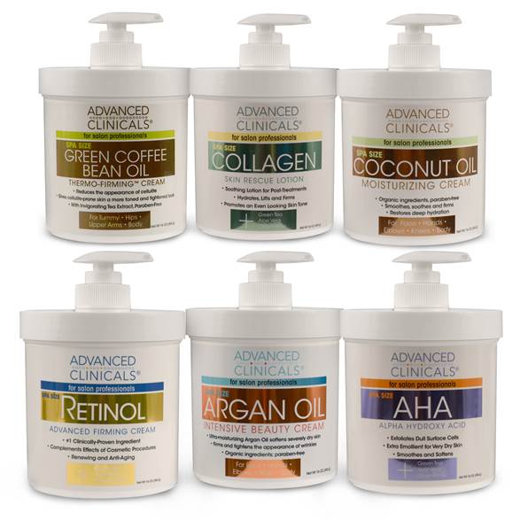 Spa Size moisturizers are great for all-over body care. #firmskin #smoothskin #spasize