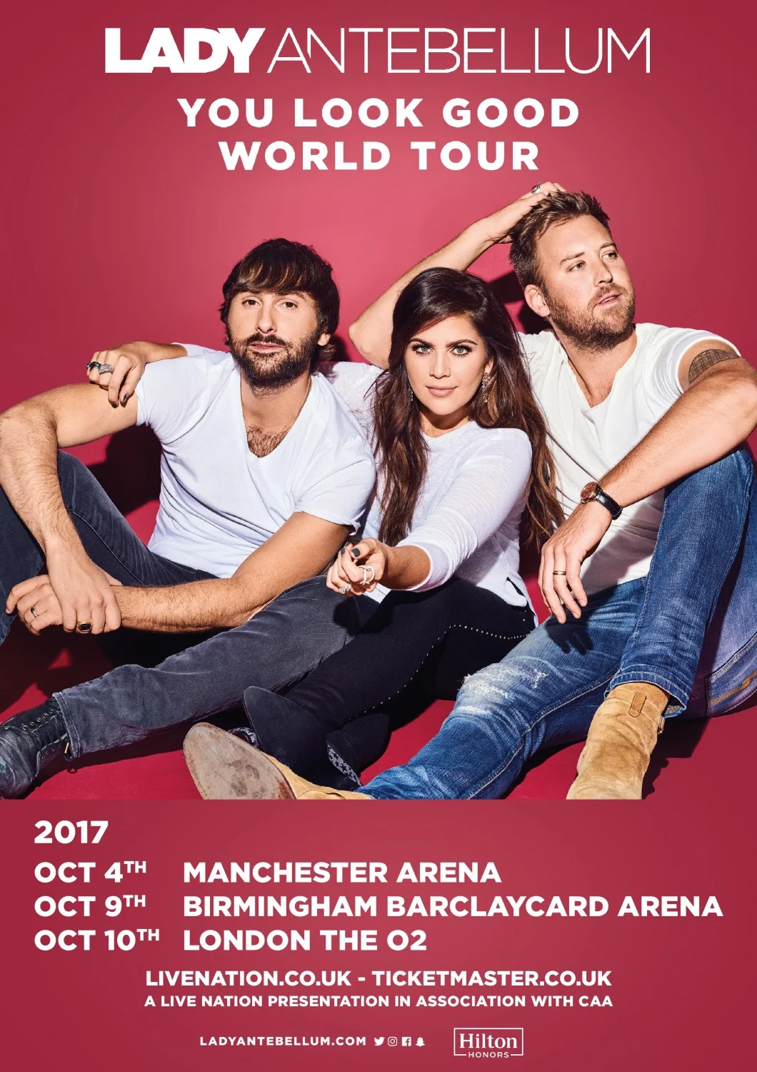 Lady Antebellum UK Tour