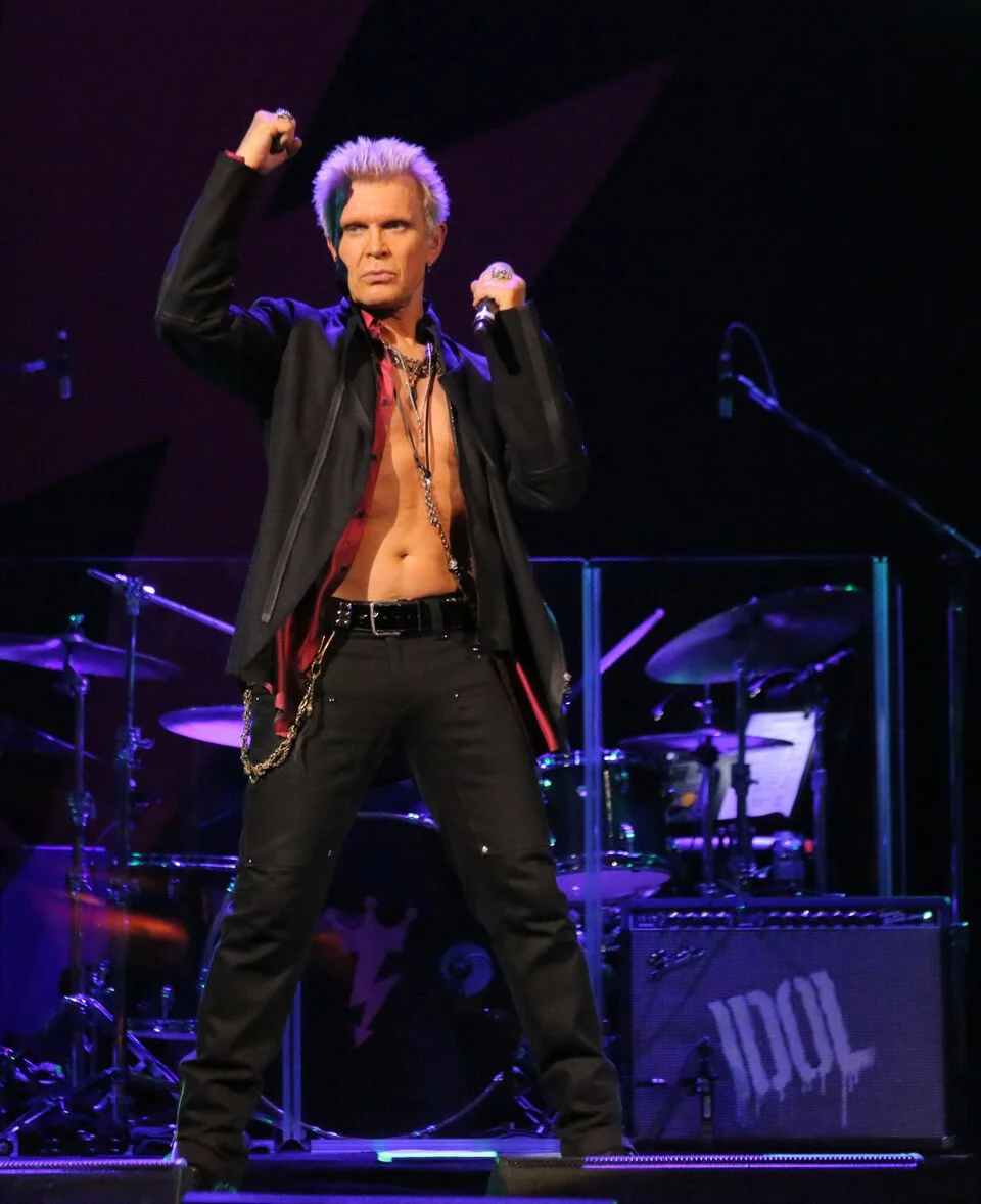 Billy Idol pic by Edison Graff.