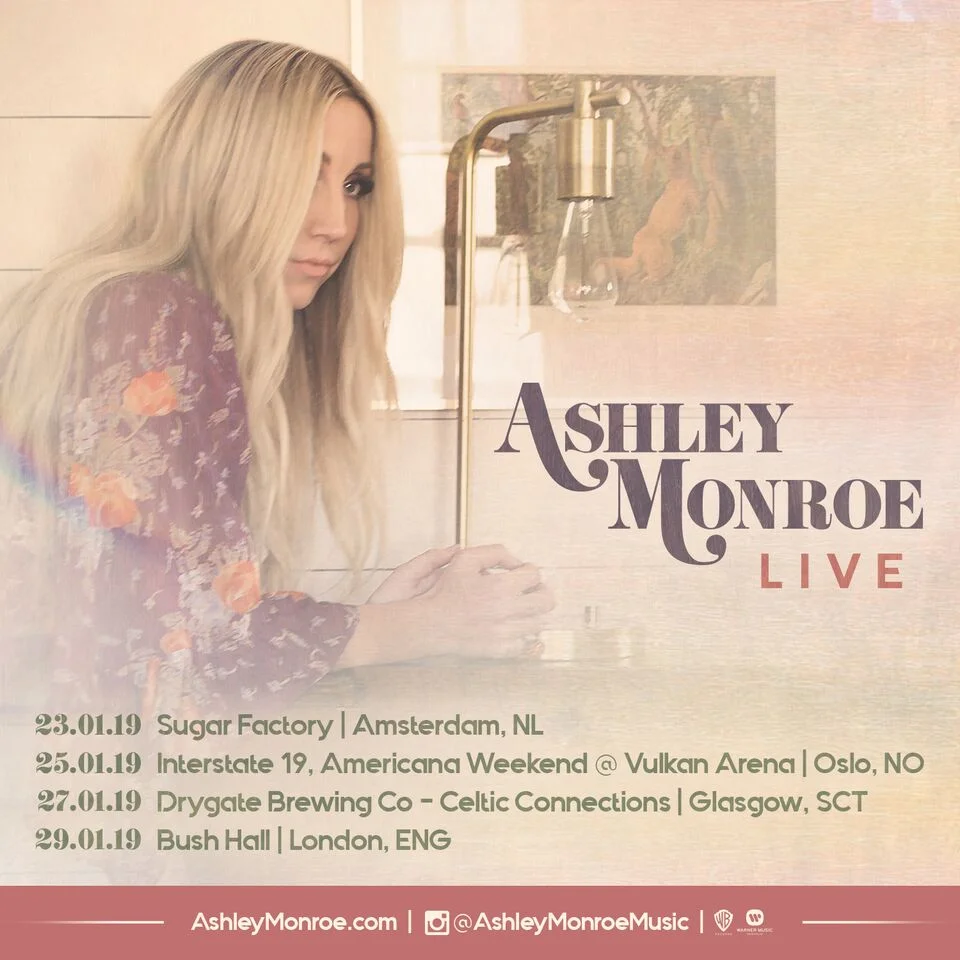 Ashley Monroe announces European dates for January 2019