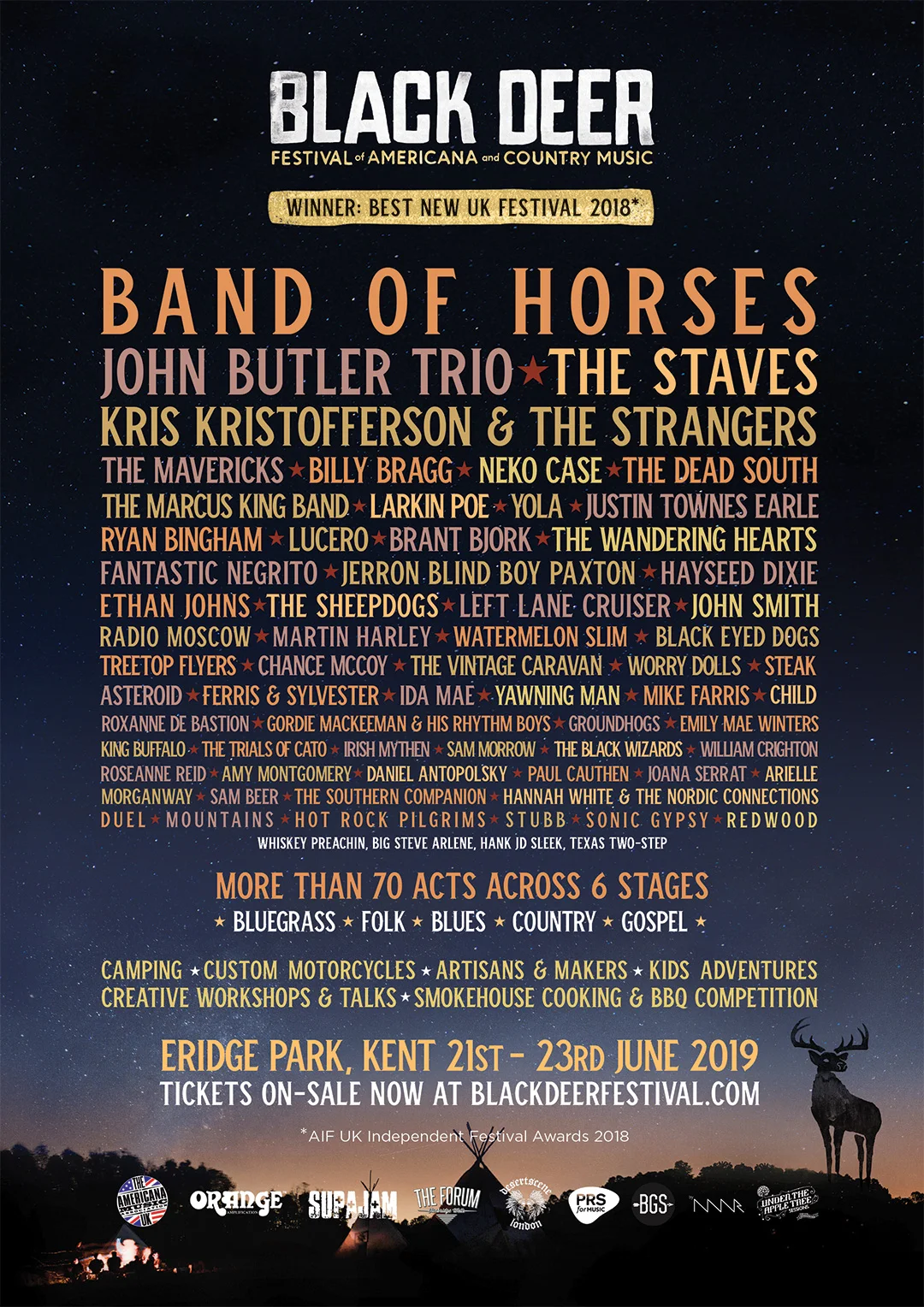 Black Deer Festival 21st - 23rd June 2019