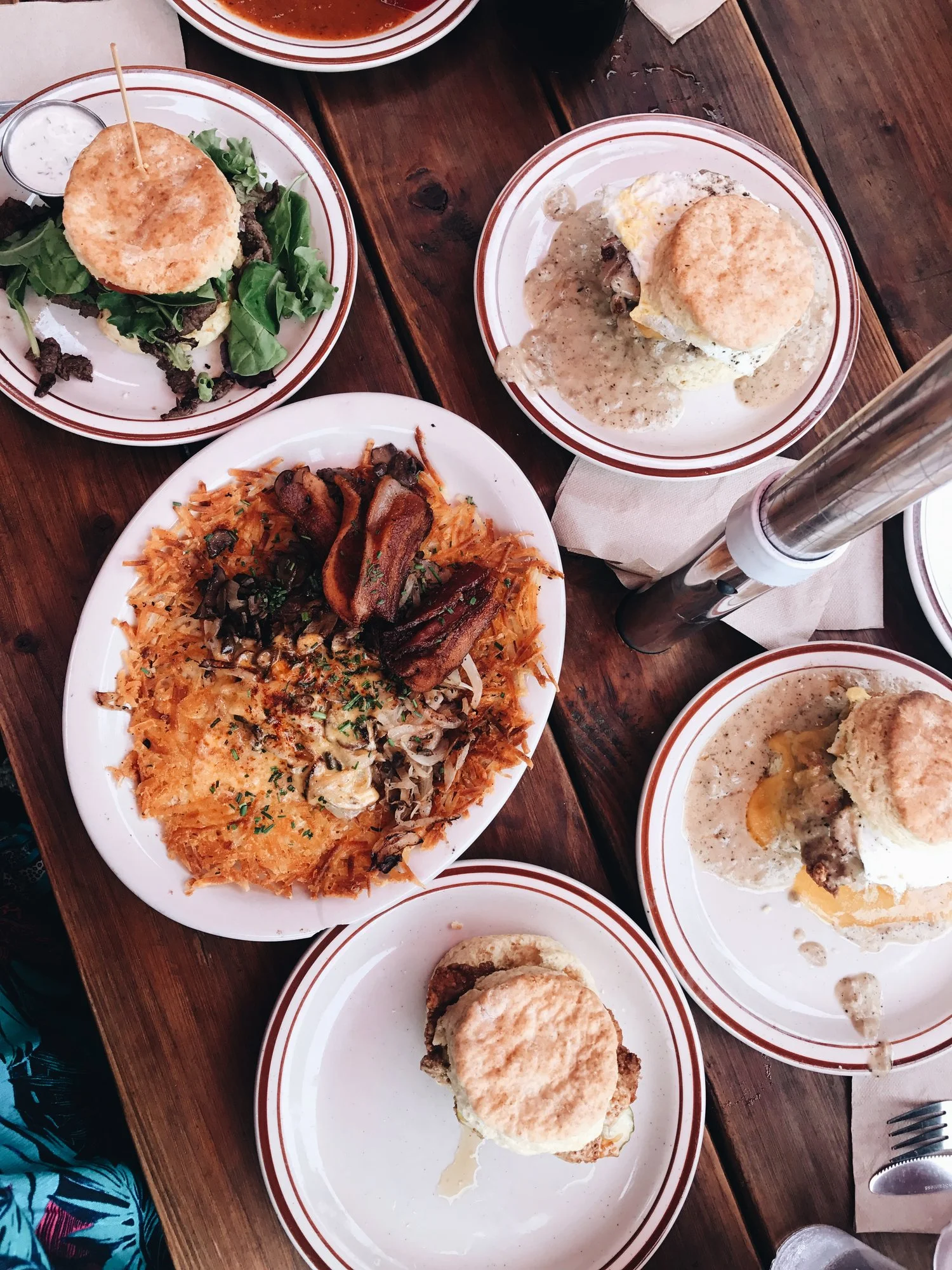 (Portland) through the Phone