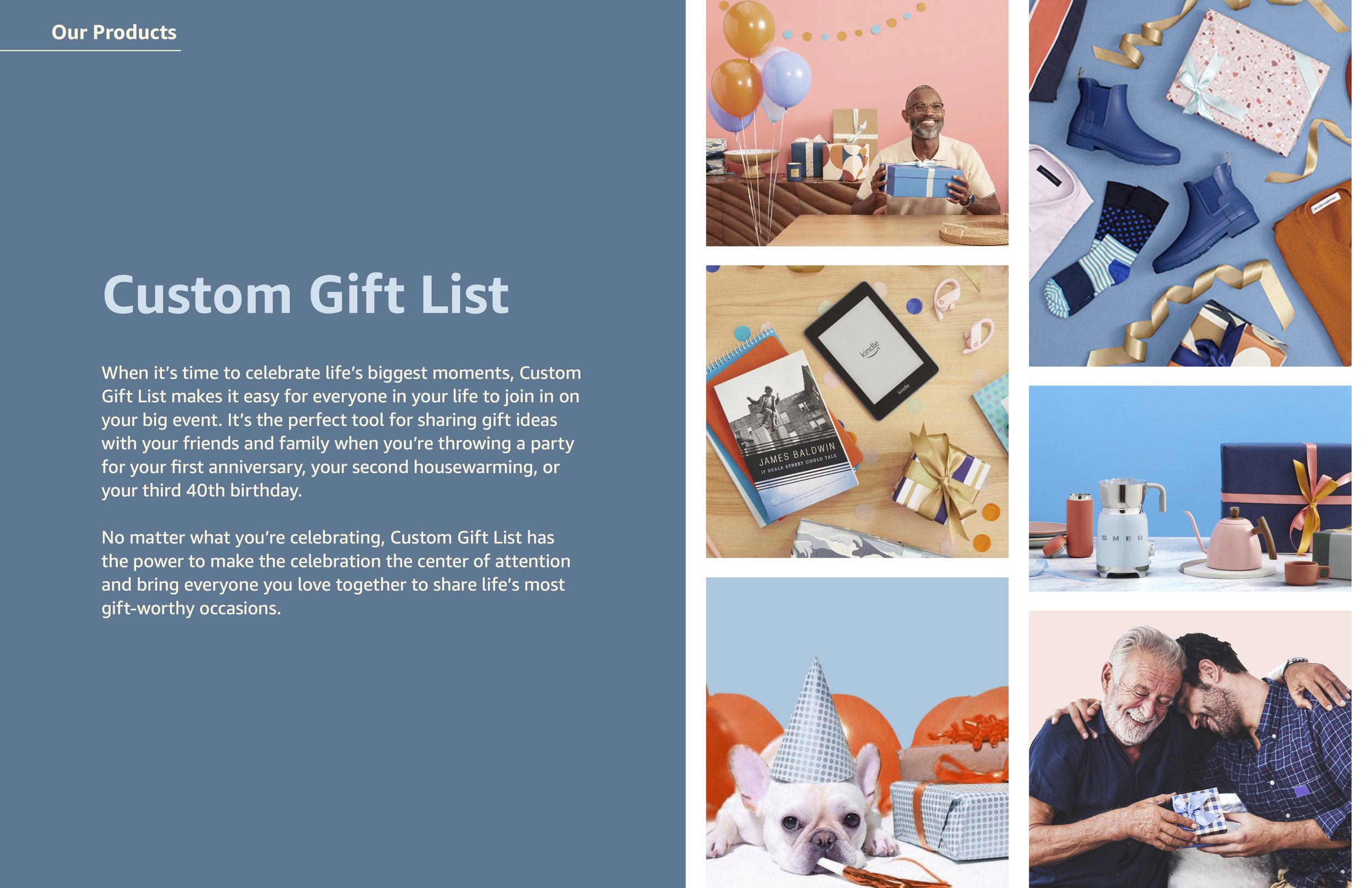 how to add gift to amazon list