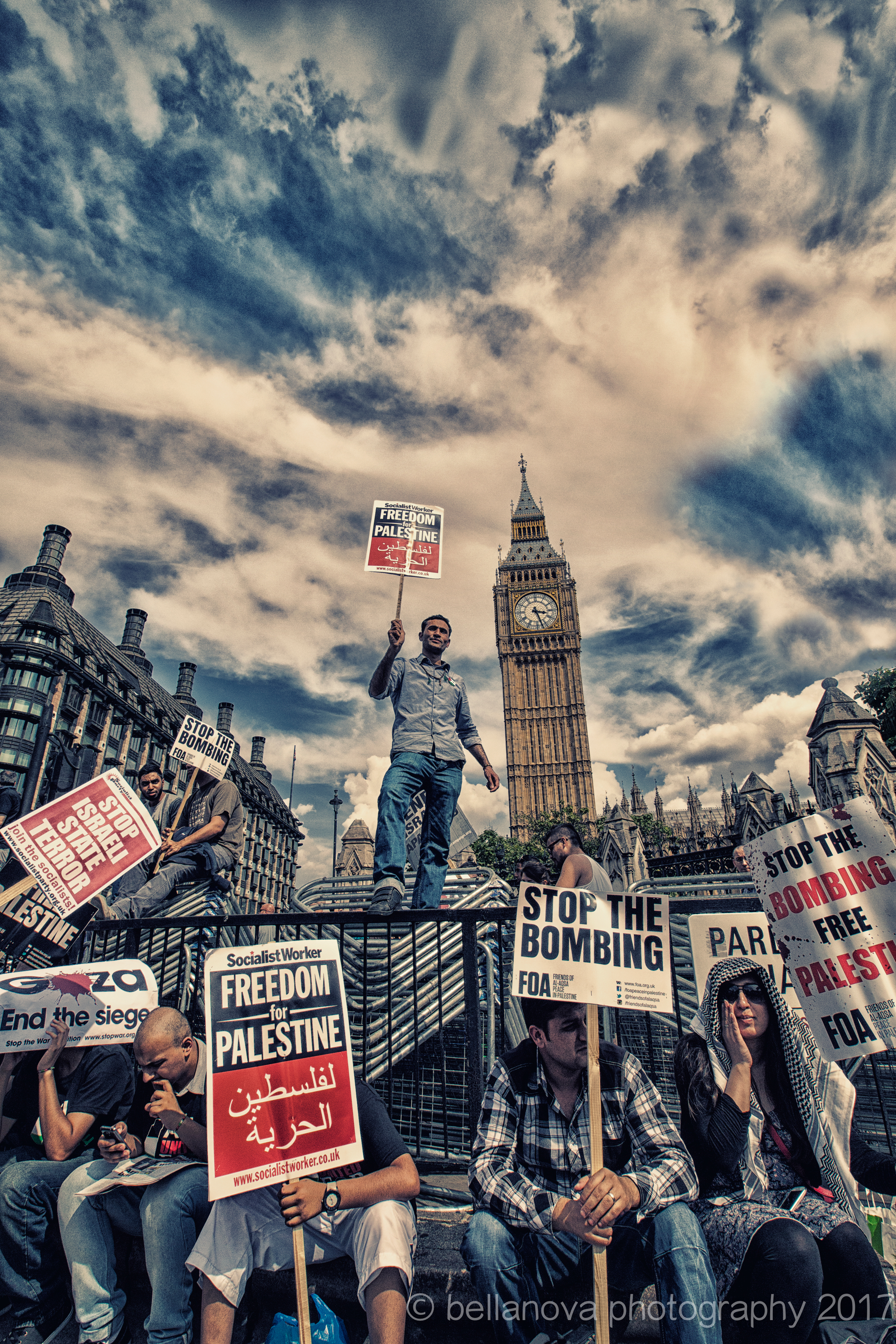 London protests for Palestine. Cassy Paris.jpg