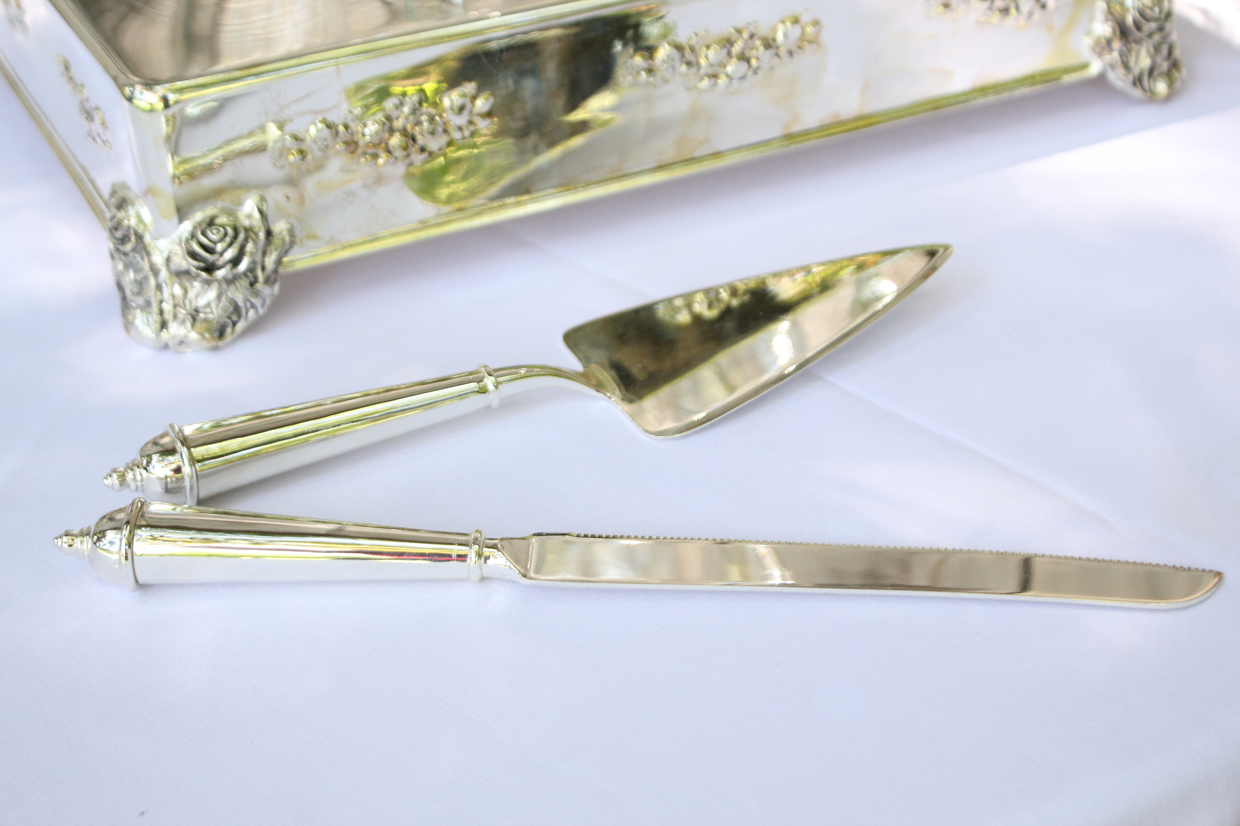 Silver Cake Knives