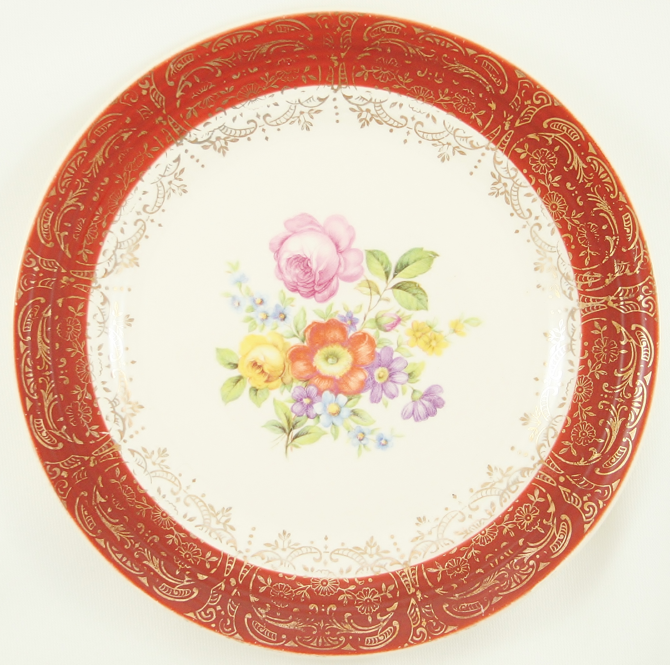 Tangerine - Meissen Rose Pattern