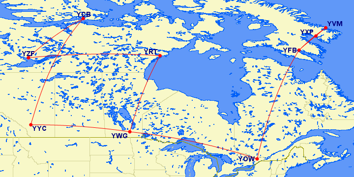 Covering some Air Miles in February