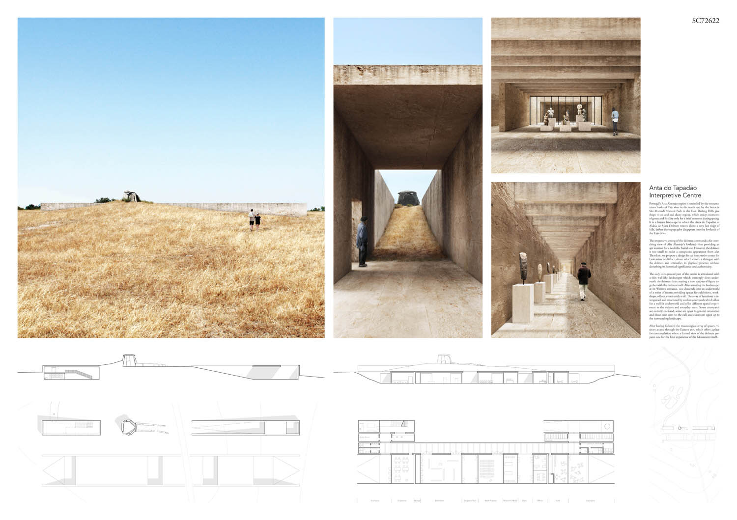 Anta do Tapadao Interpretive Centre winning proposal