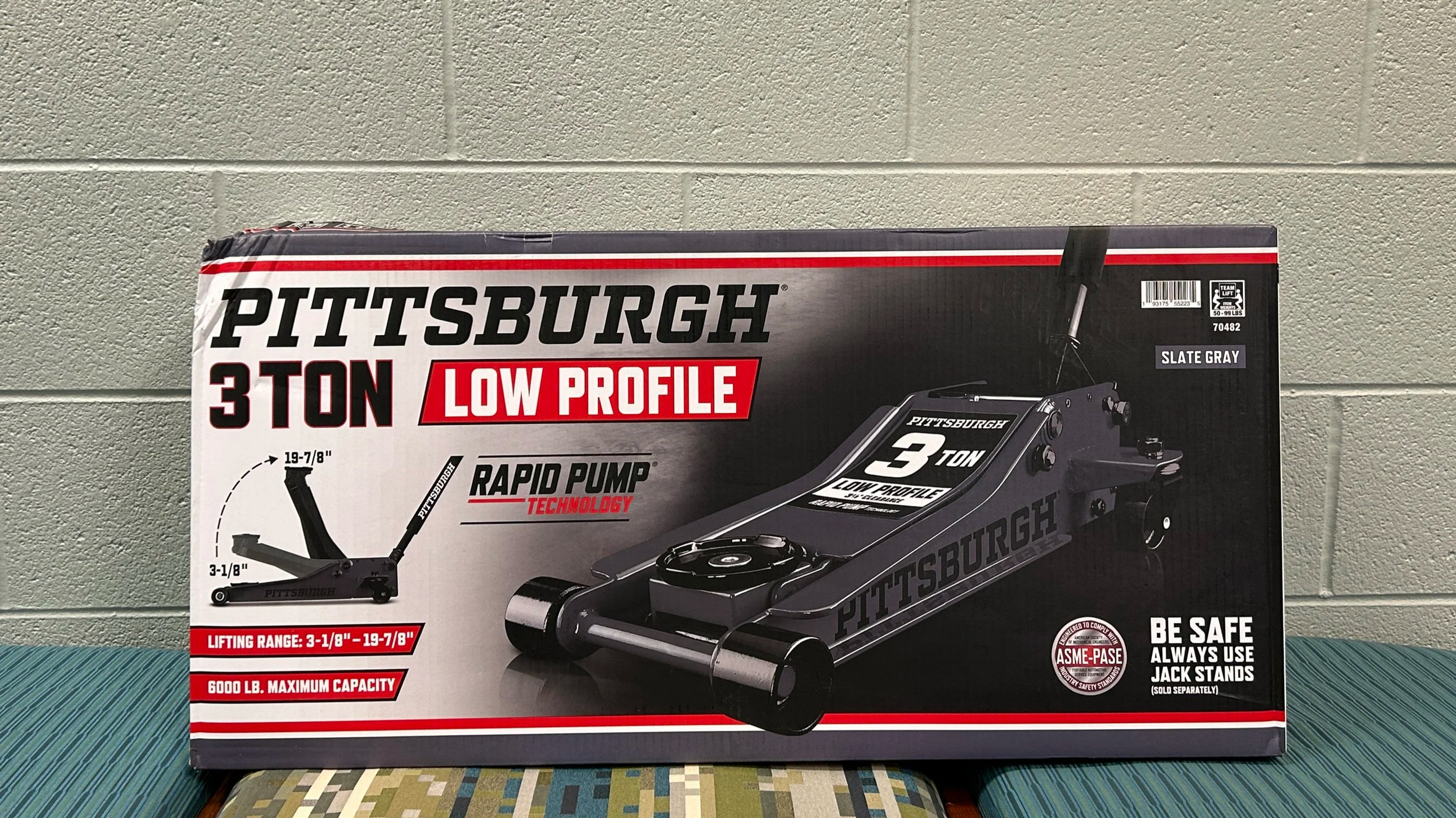 3 Ton Low Profile Pittsburgh Jack