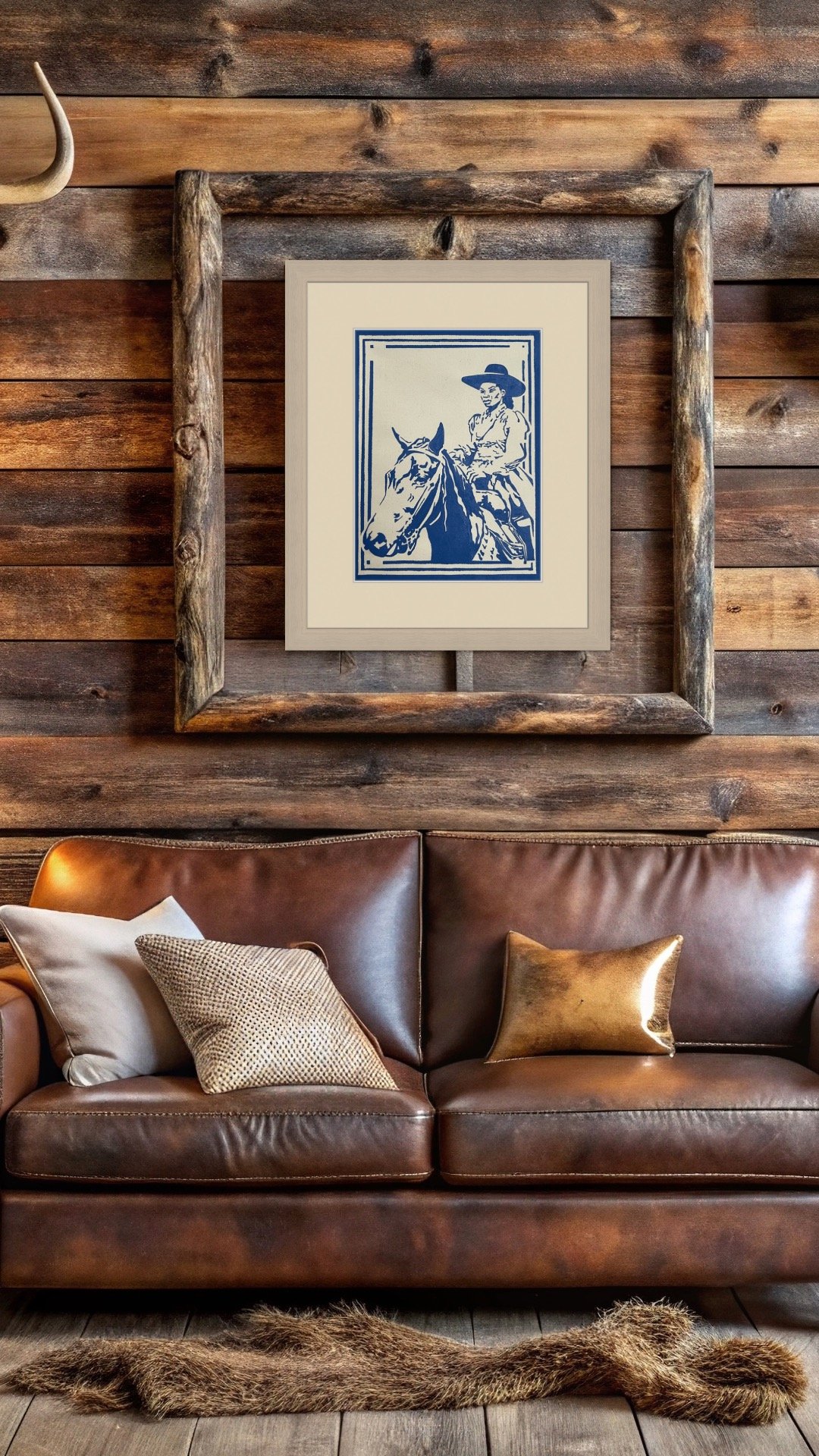 TITLE: Dove SERIES: Matchbox Cowgirls YEAR: 2025 MEDIUM: Acrylic on Canvas SIZE: 9 x 12 inches FRAMED: 16 x 13 inches SIGNED: On Verso (On Back) SHIPS FREE: Continental US Only