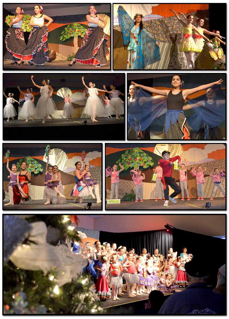 Evening performance. On-stage images by The Merritt Herald.