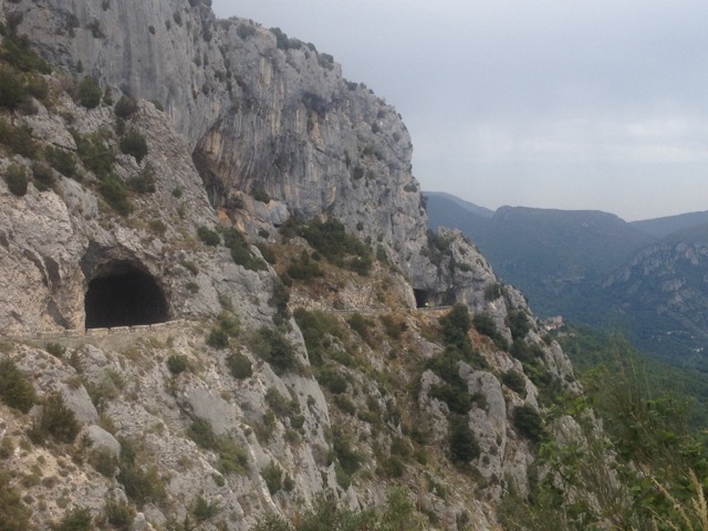 Through the tunnels