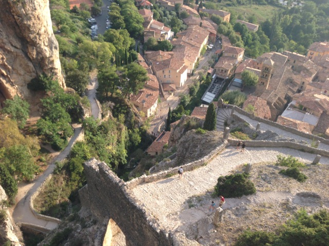 view of town from chapel