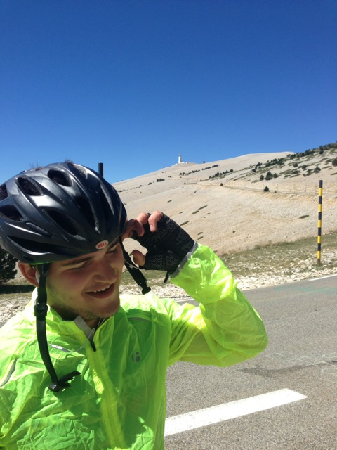 Gregory 2.5 km from the summit