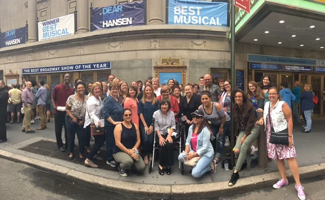 Talbot Leaders Travel to Broadway to see Award Winning Musical about Teen Suicide