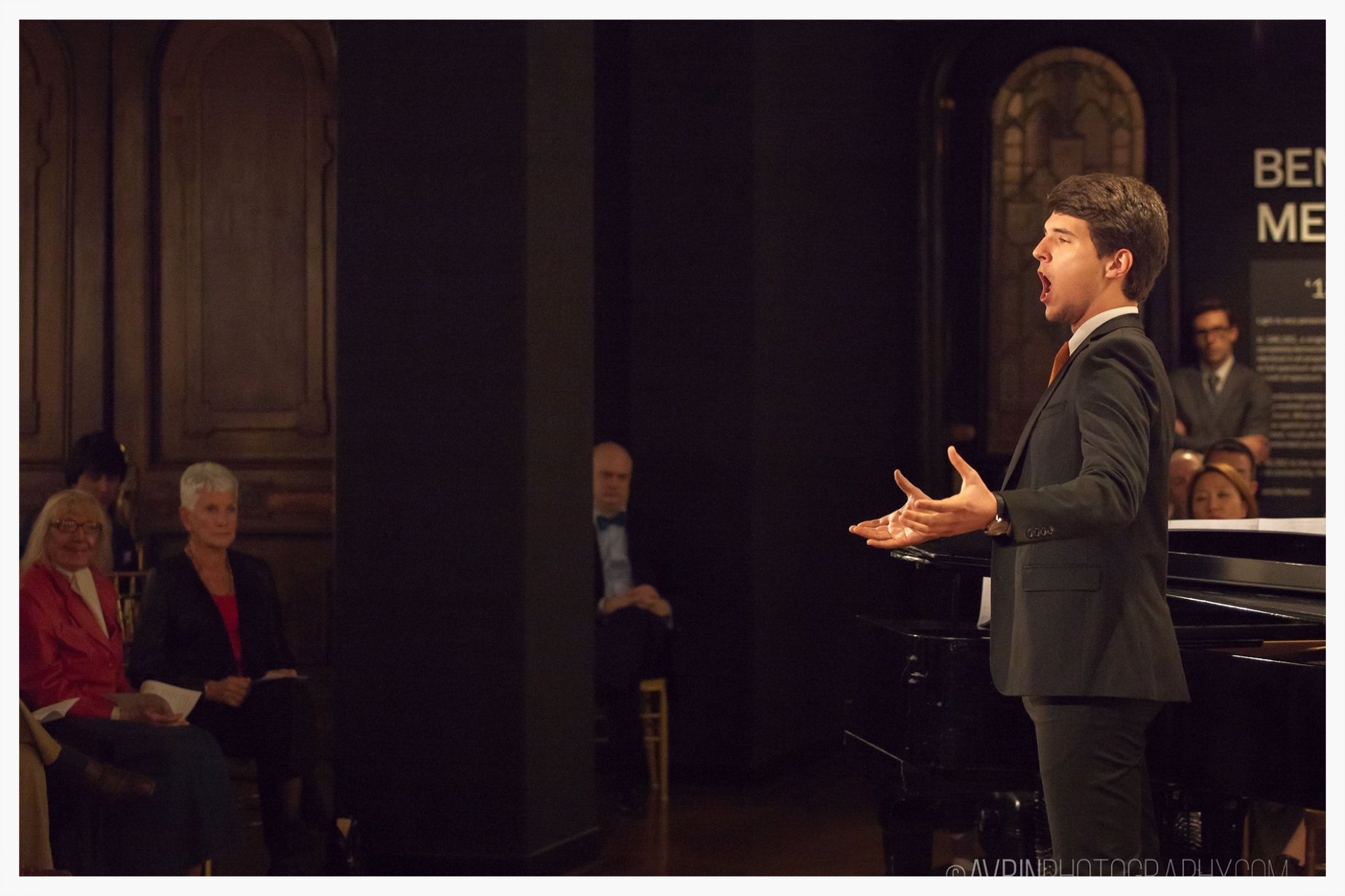 "The four leads came across rather well with the standout being tenor Sean Christensen who sang with a full-throated tenor, much enlarged since we last heard him sing." — Voce di Meche