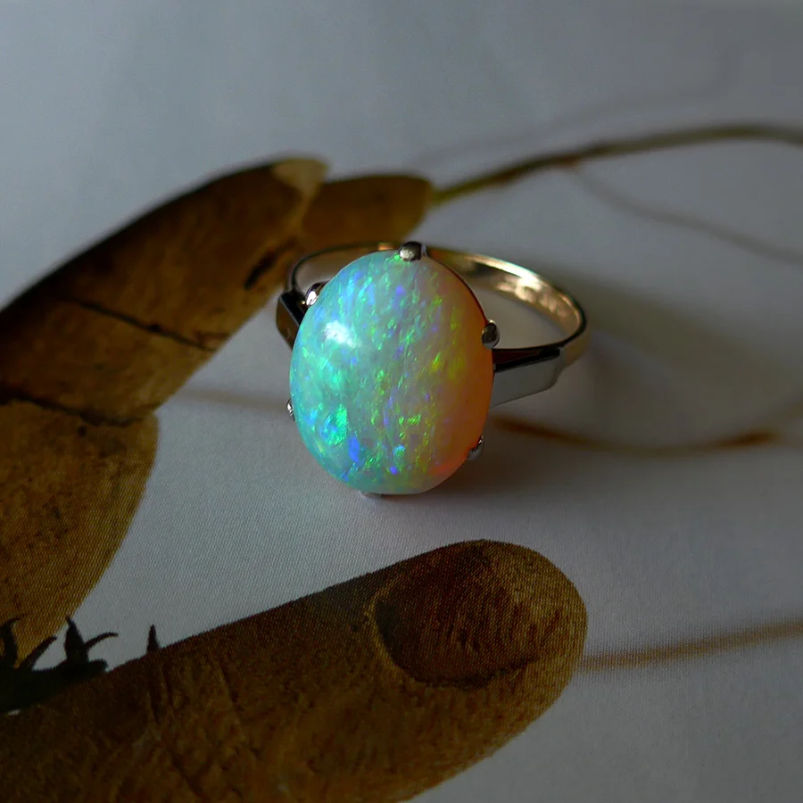 art deco opal