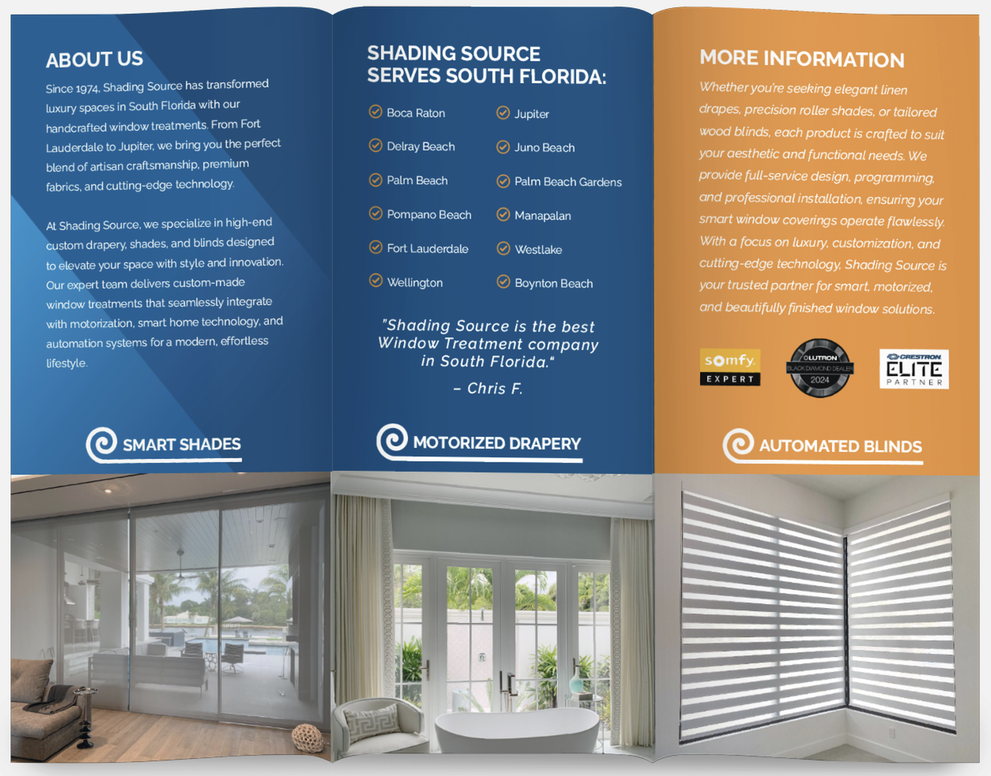Tri-Fold Brochure: Inside