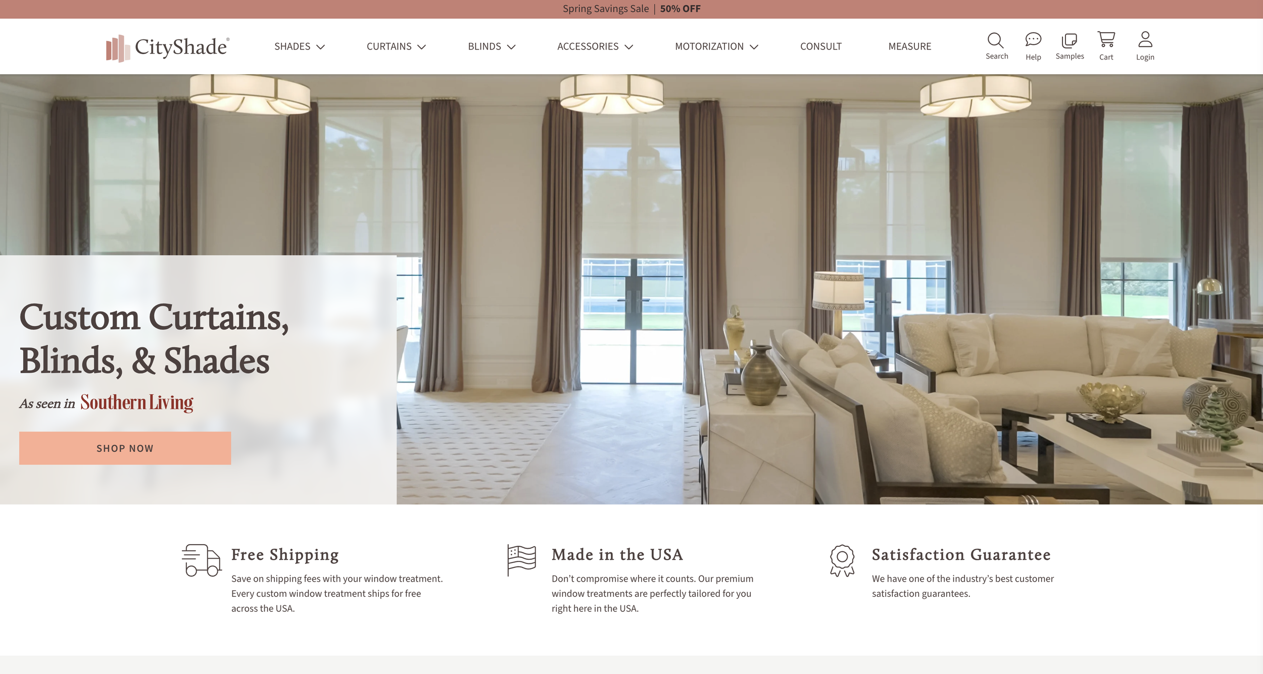 Web Design: Window, Shades and Draperies