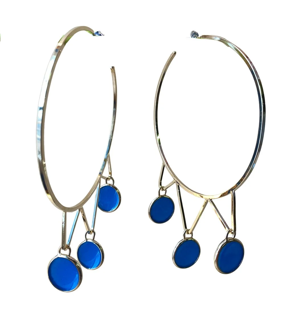 【Shapes Studio】Covering Hoopイアーカフ Stellar Hoops Textured Silver Gold-plated