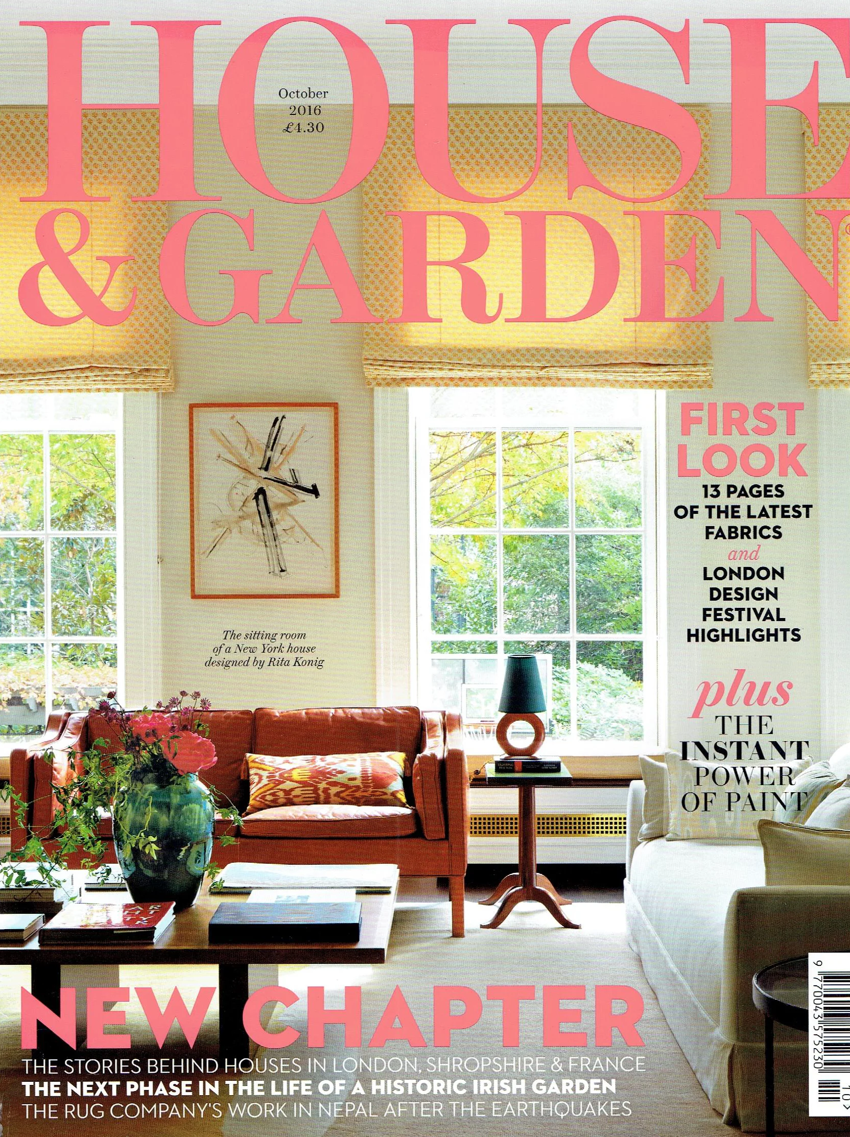 House and Garden October 2016