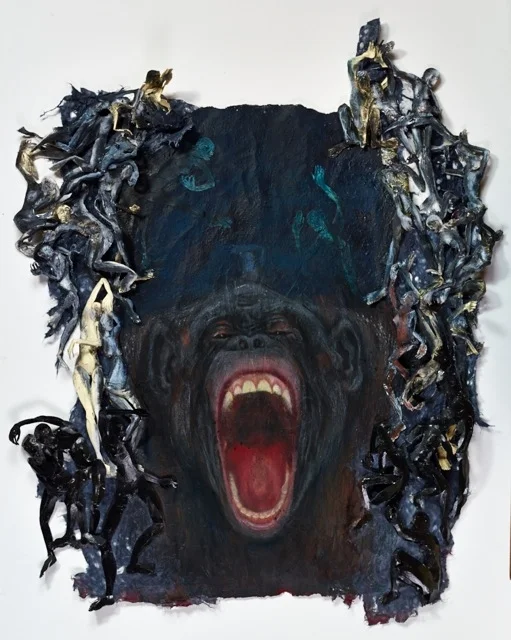 The Scream by Iris Polos at Vessel Gallery