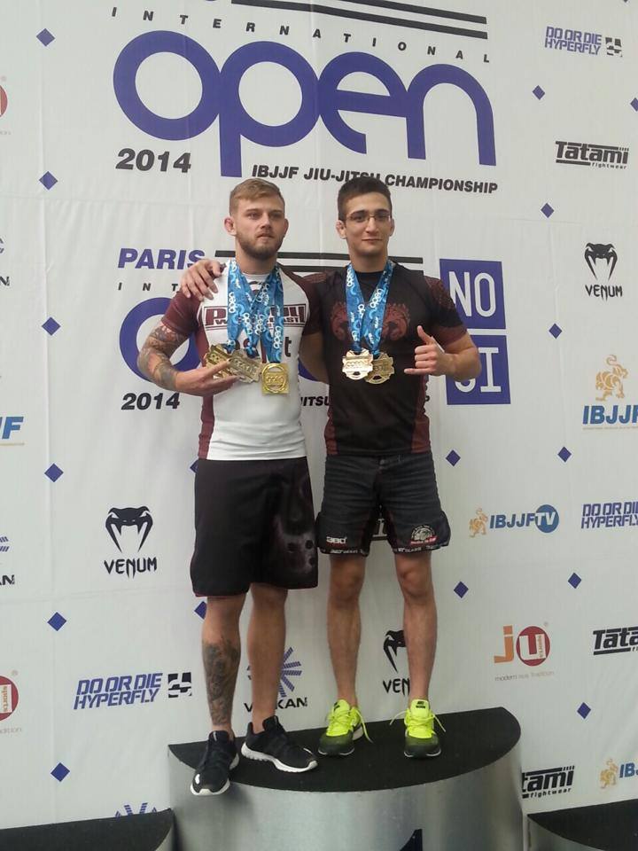 Proud absolute division gold medalist Gyula!