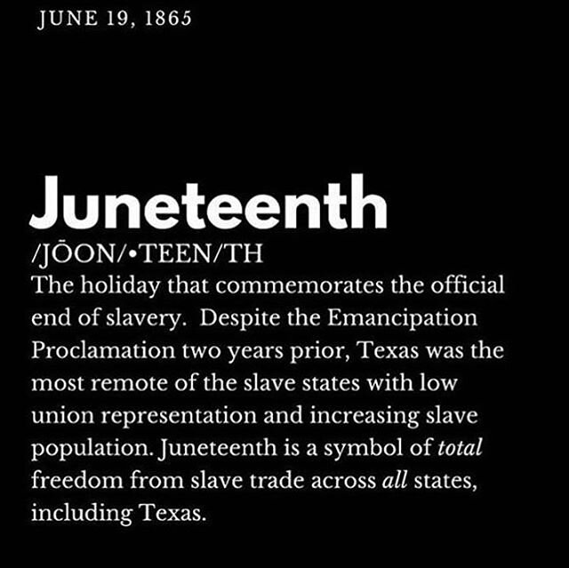 Happy Juneteenth. May black bodies and beings be seen, loved, heard, protected, and championed. May all being awaken to itself.