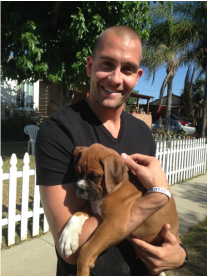 Our very first photo of Baxter Bane!
