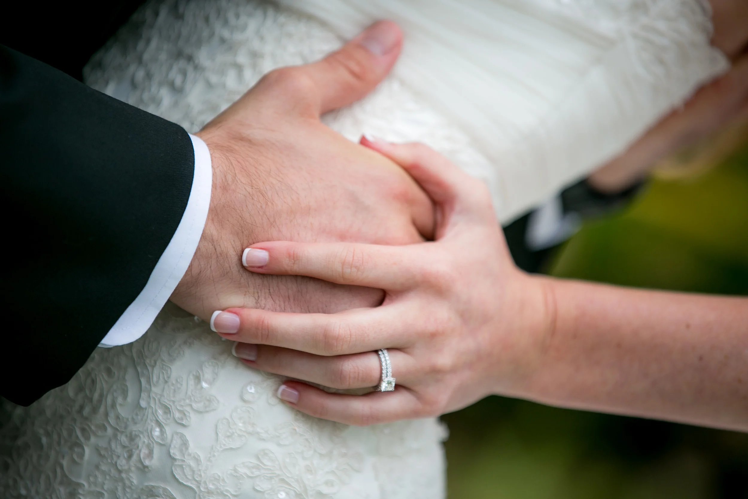 How to wear your wedding band and engagement ring