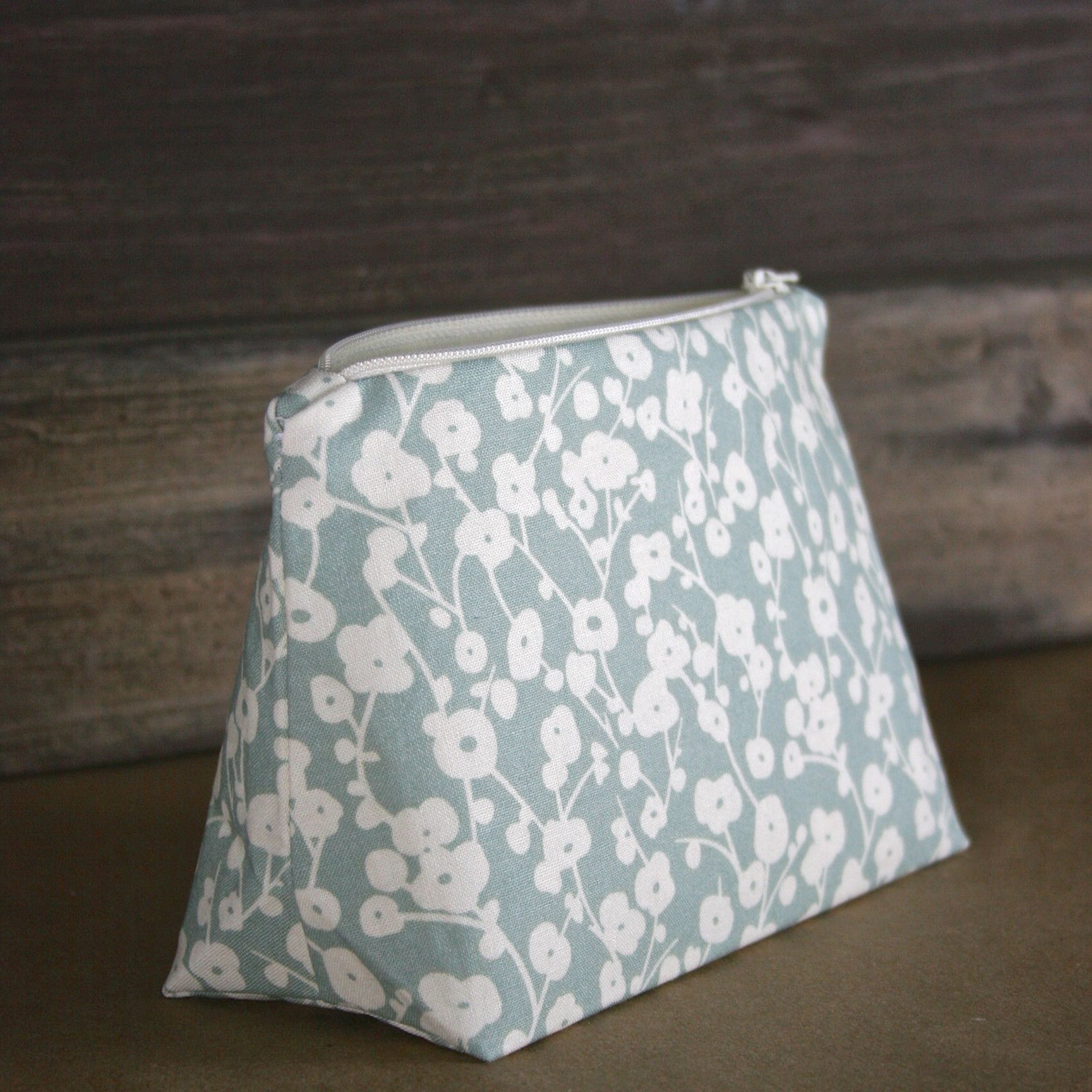 Soft Seafoam Cotton Blossom Floral Bag - Le Pique Nique by Jordani Sarreal 02.jpg