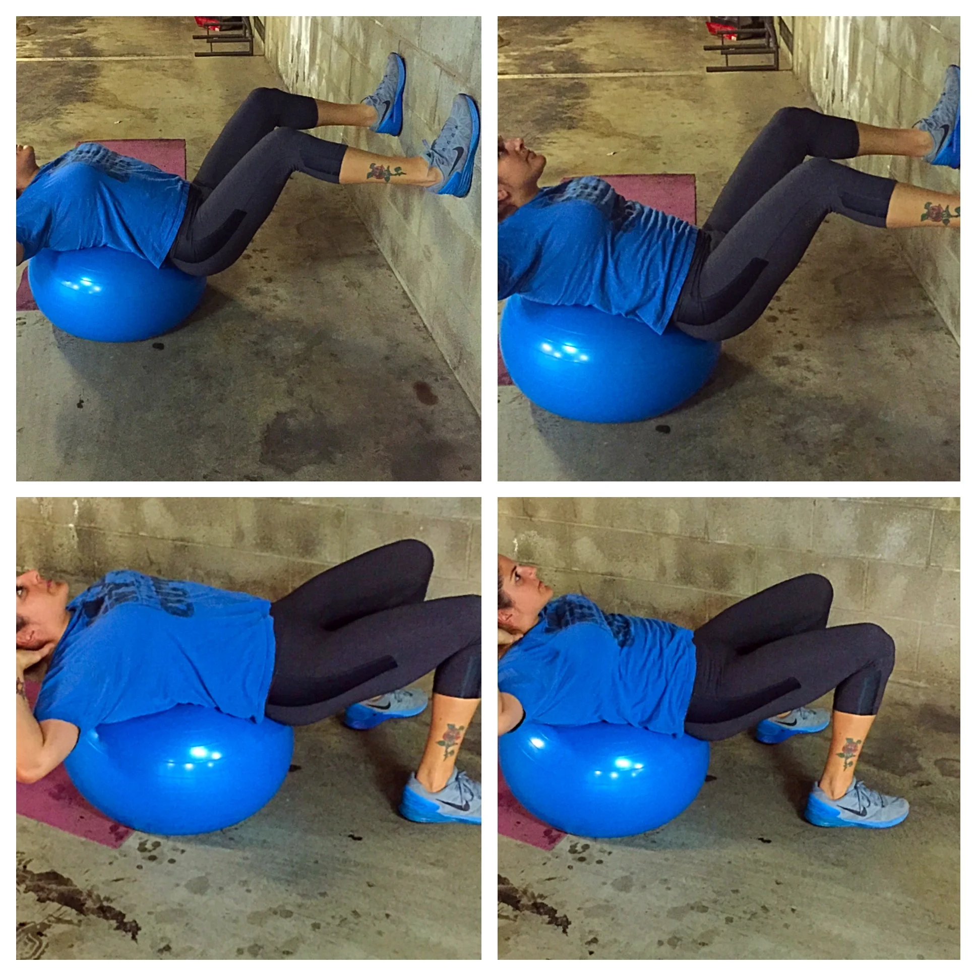 Power Your Core // Stability Ball Exercises — The Overwhelmed