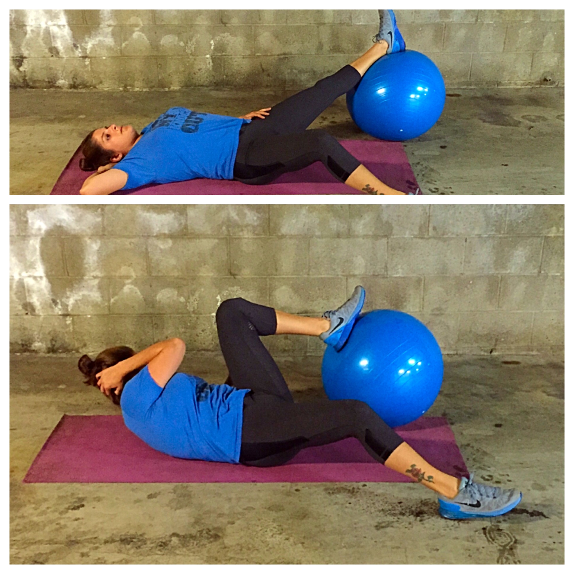 Power Your Core // Stability Ball Exercises — The Overwhelmed Bride //  Wedding Blog + SoCal Wedding Planner