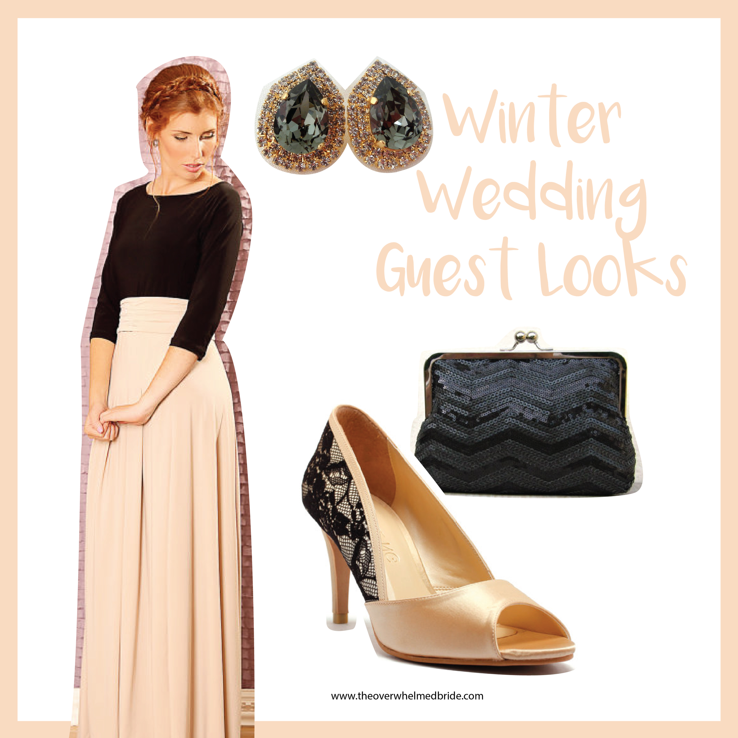 winter wedding guest trends and attire - holiday party dresses