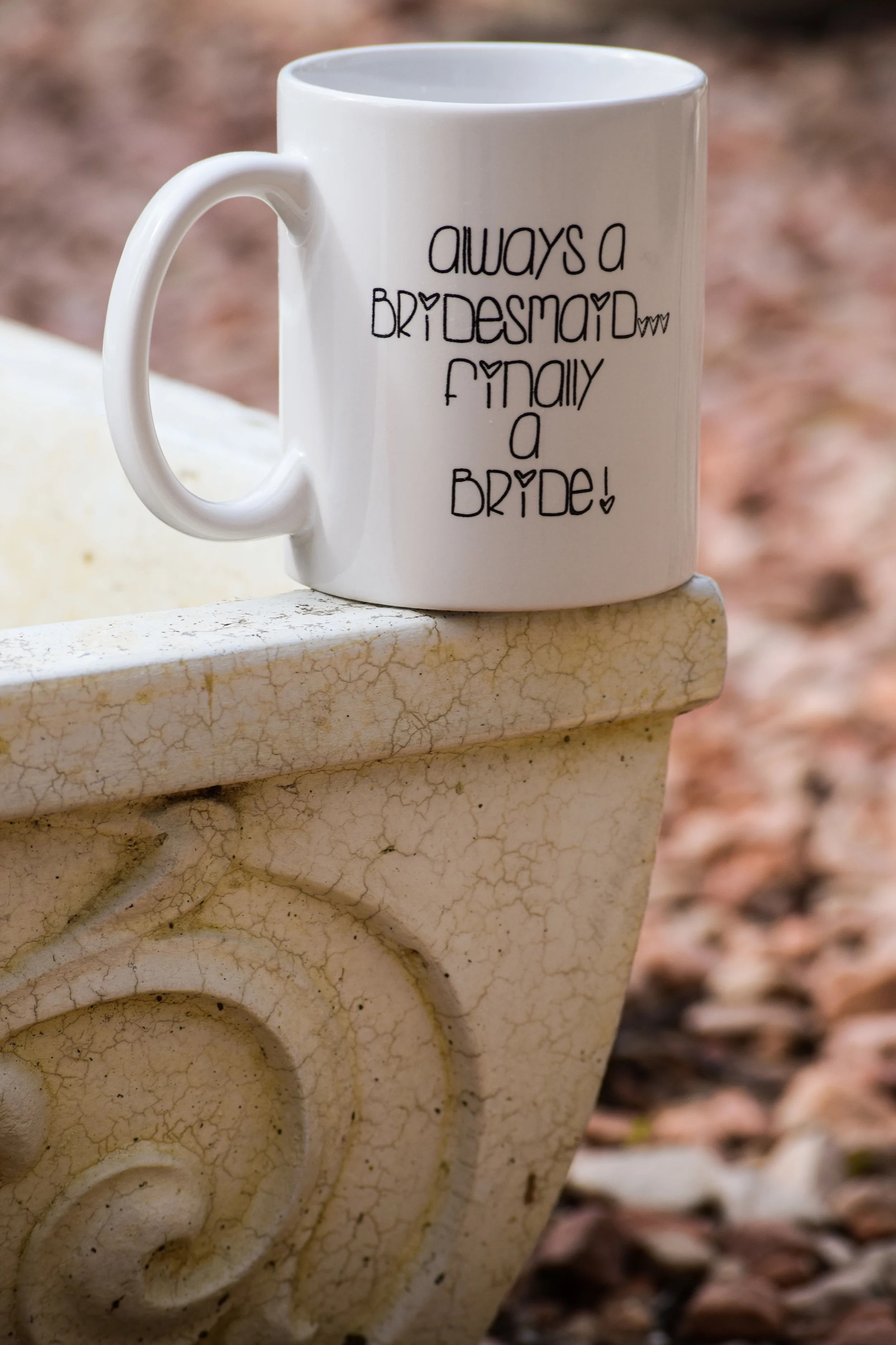 "Finally A Bride" Wedding Planning Mug by The Chic Factory