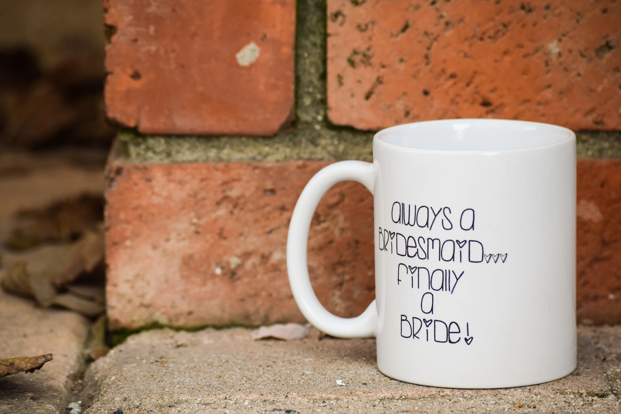 "Finally A Bride" Wedding Planning Mug by The Chic Factory