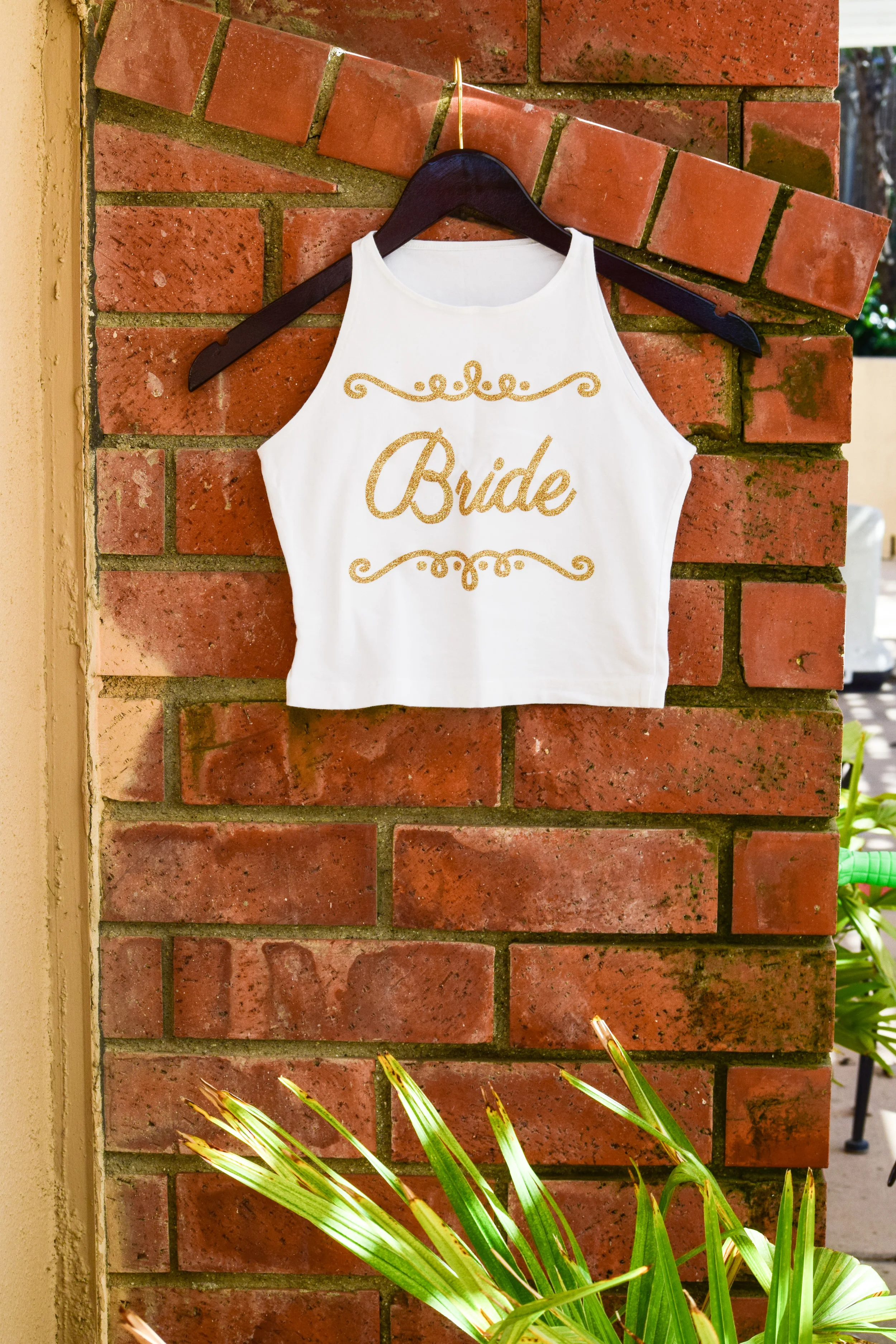Bride Bachelorette Party Crop Top by Oooh La La Fitness