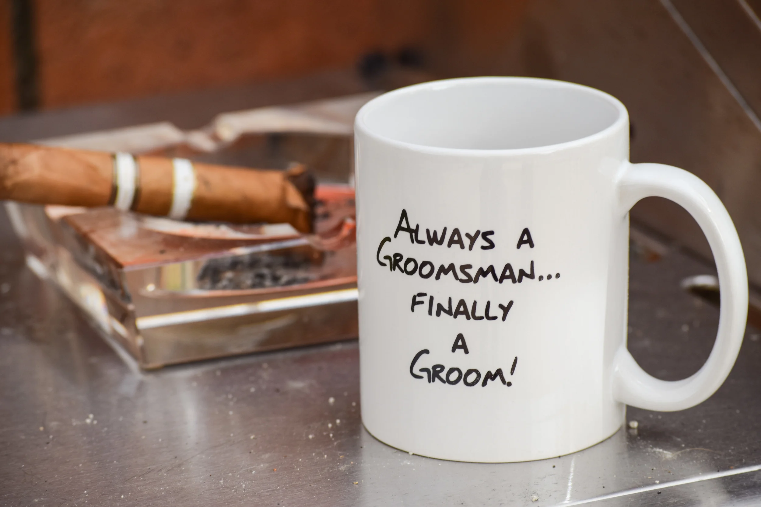 Finally A Groom Coffee Mug by The Chic Factory