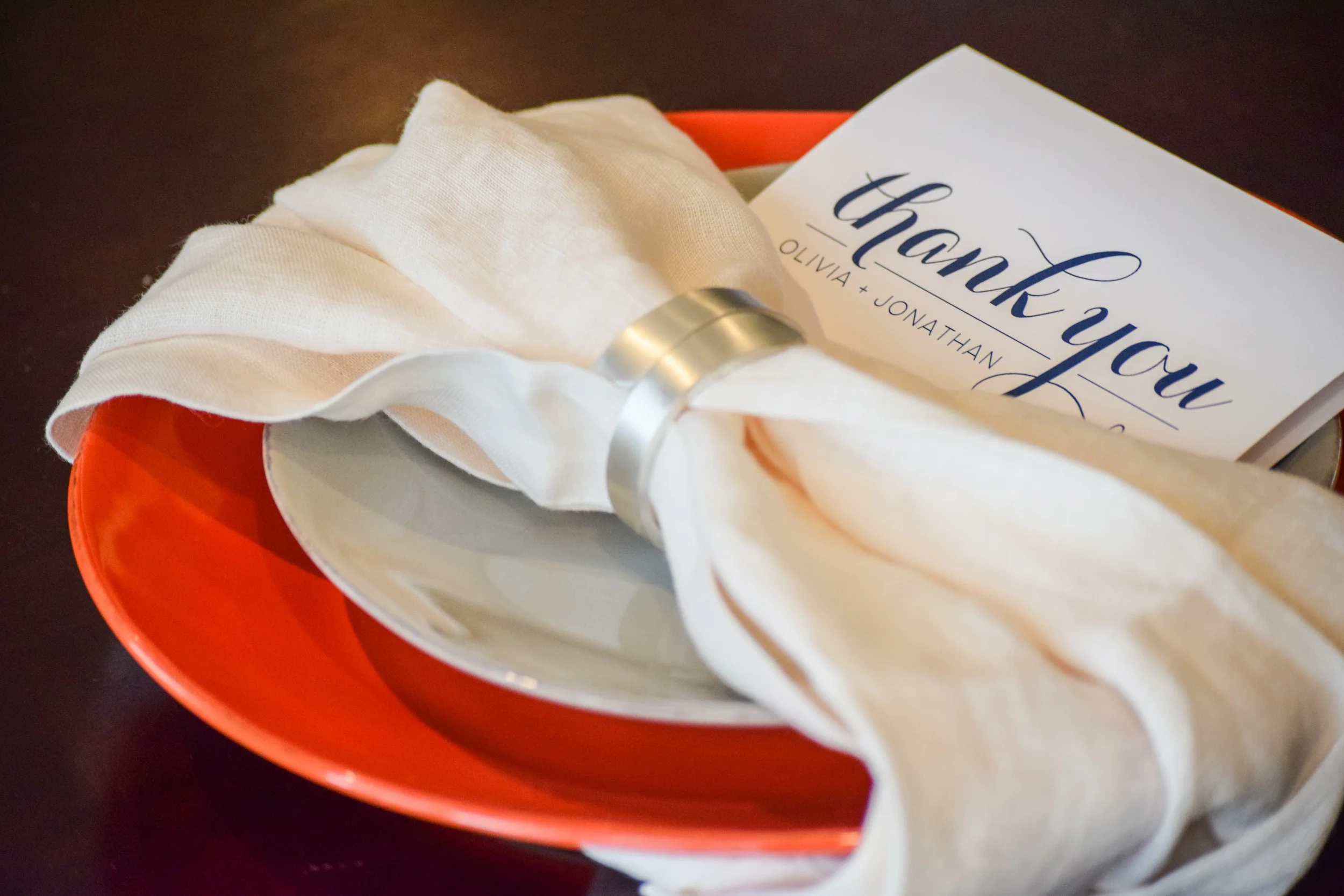 Personalized Wedding Thank You Cards by Second City Stationery