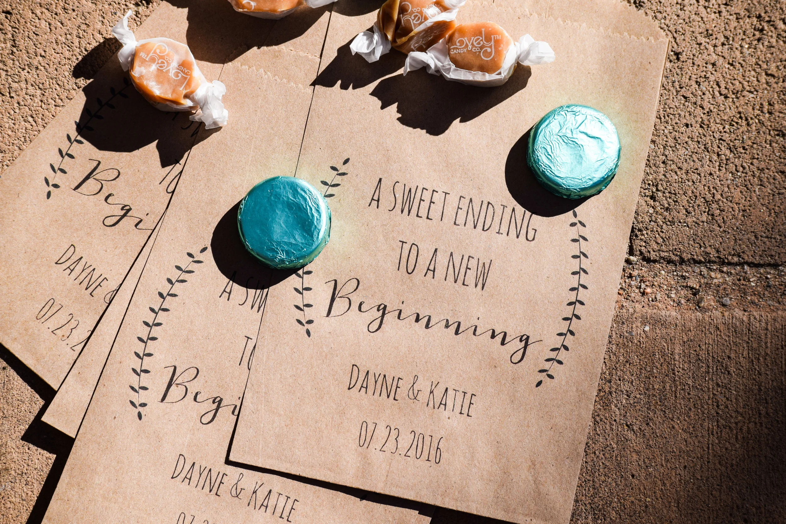 Rustic Wedding Favor Bags by Details On Demand