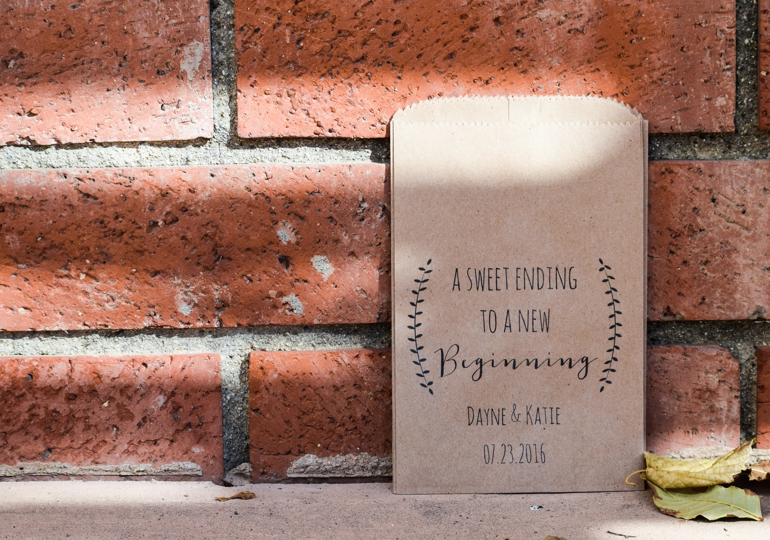 Rustic Wedding Favor Bags by Details On Demand