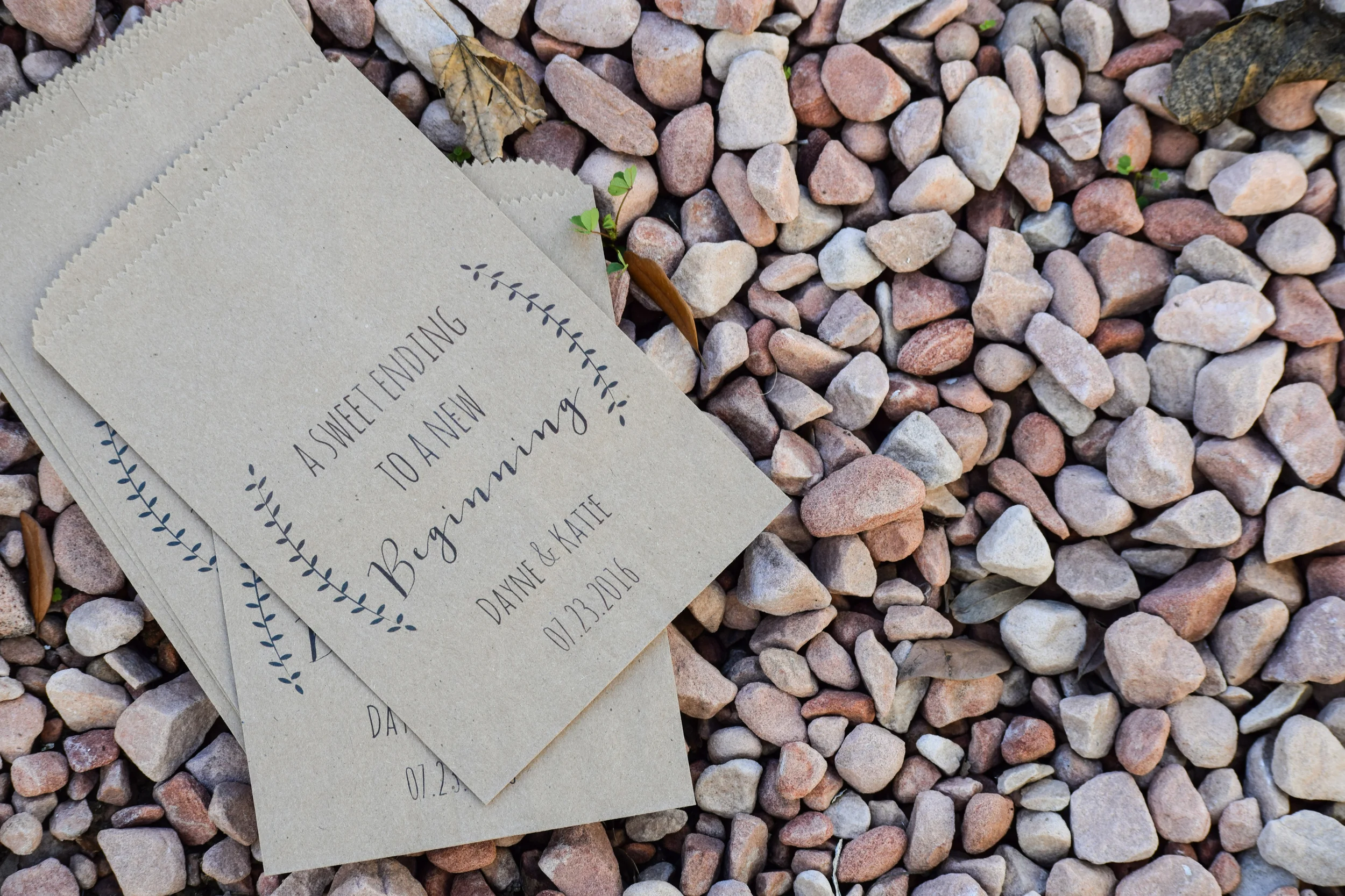 Rustic Wedding Favor Bags by Details On Demand