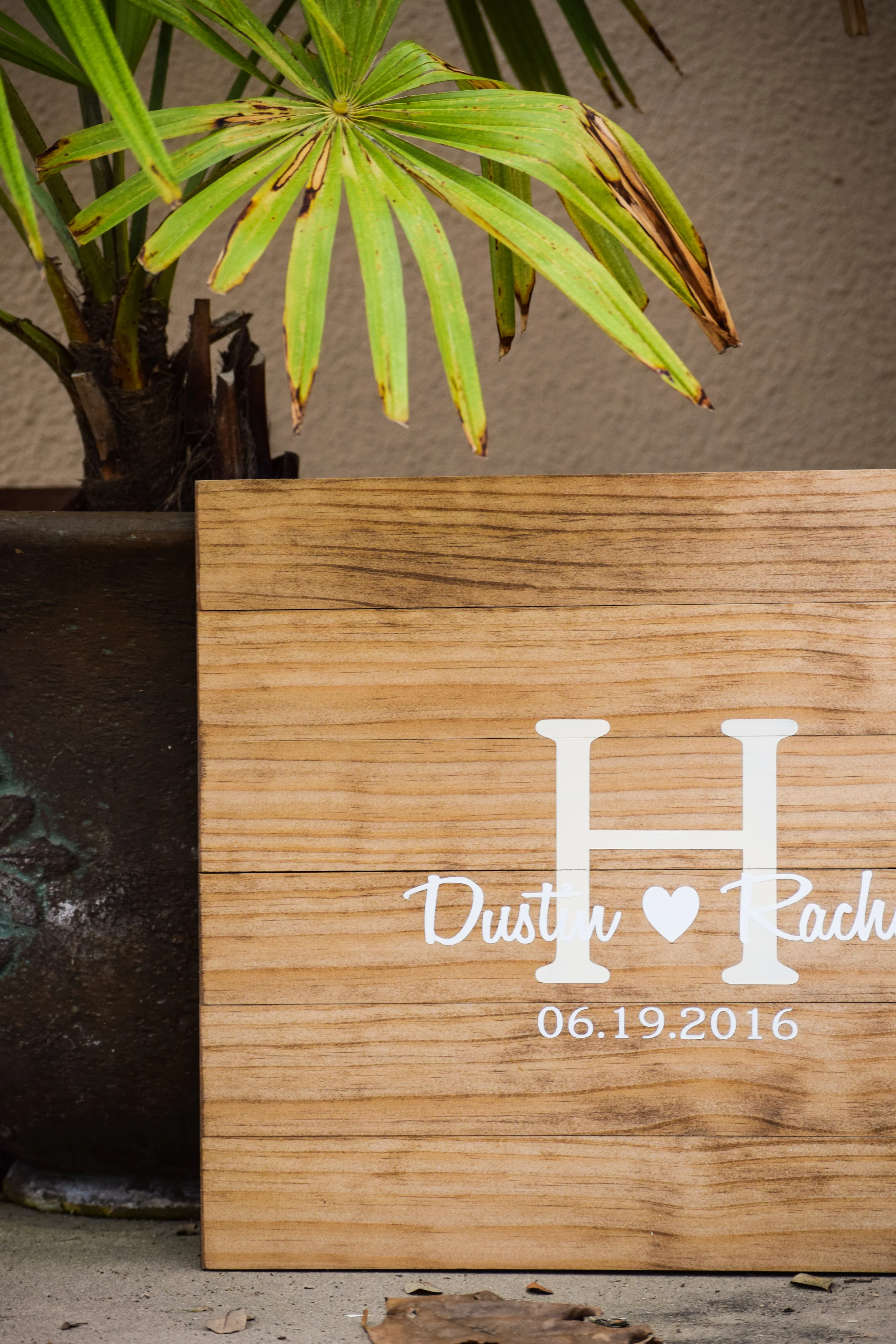 Rustic Wooden Guest Book Alternative by The Rustic Earth