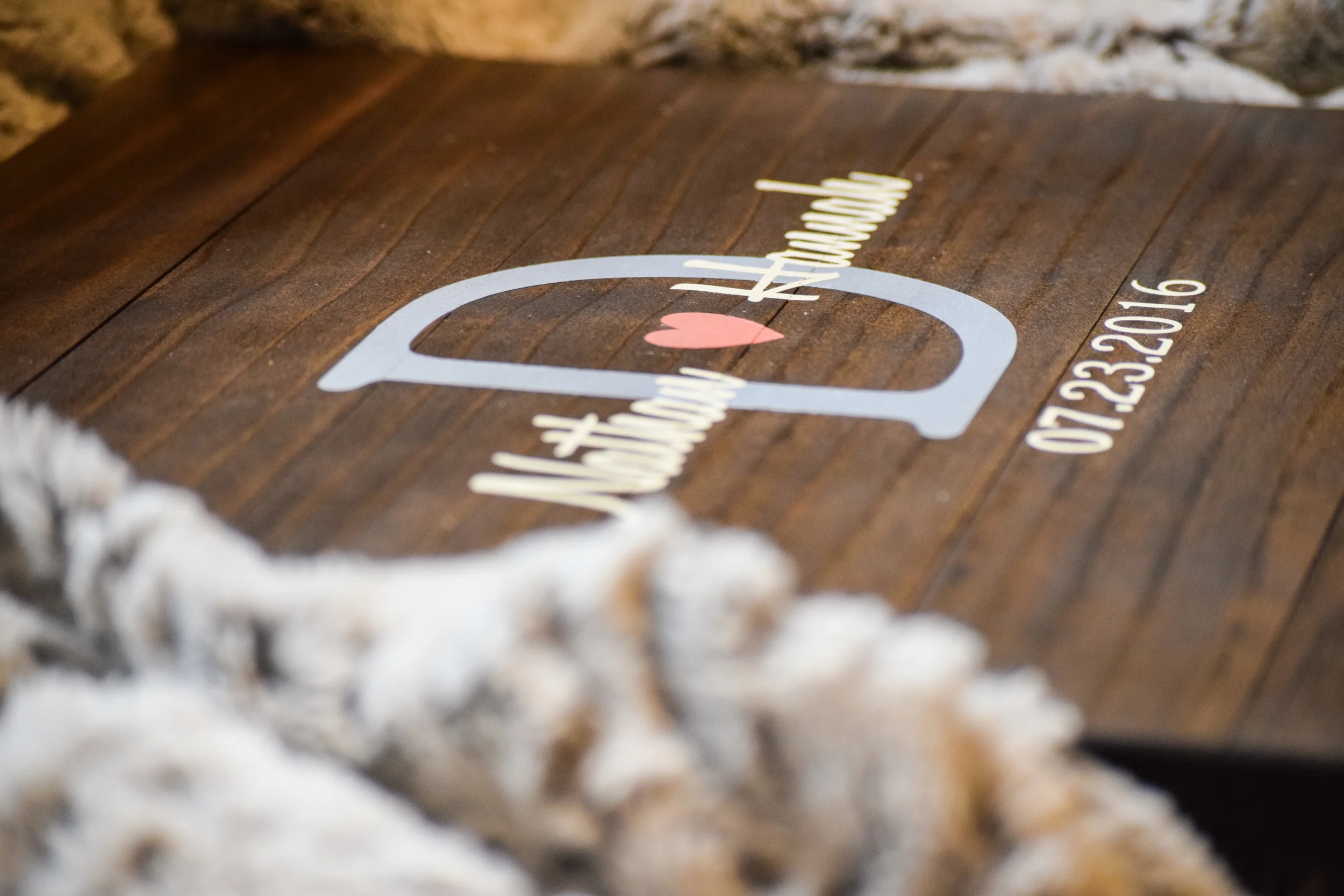 Rustic Wooden Guest Book Alternative by The Rustic Earth