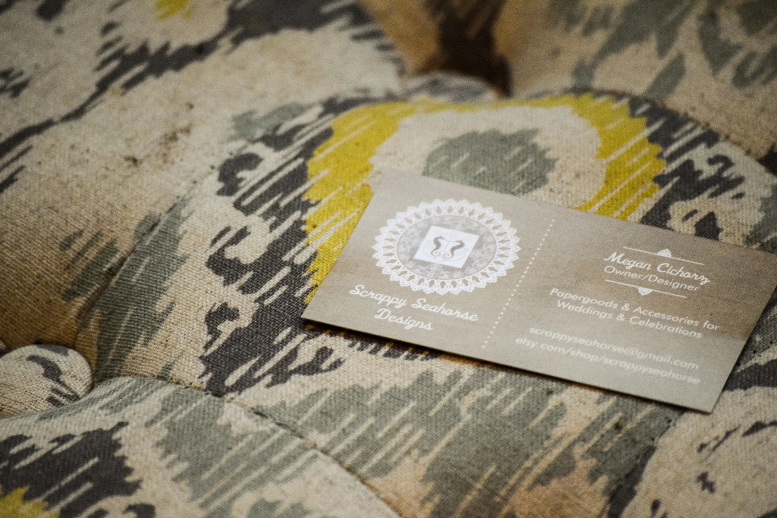 His and Her Rustic Wedding Vow Books by Scrappy Seahorse