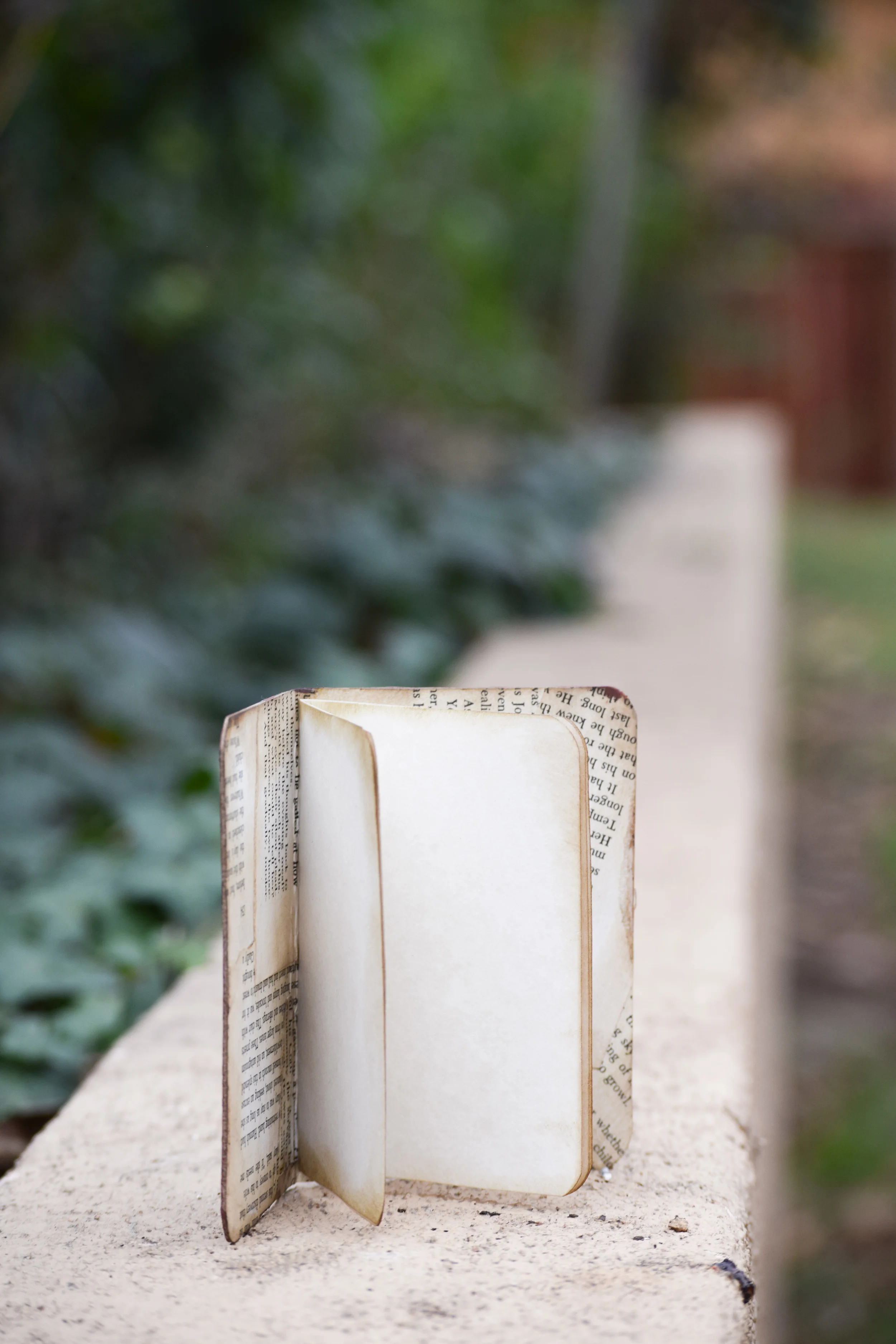 His and Her Rustic Wedding Vow Books by Scrappy Seahorse