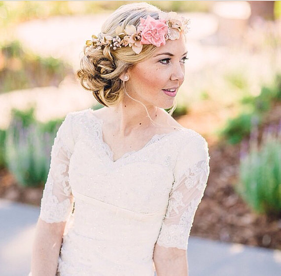 How to Make a Flower Crown, DIY for a Boho Chic Bride