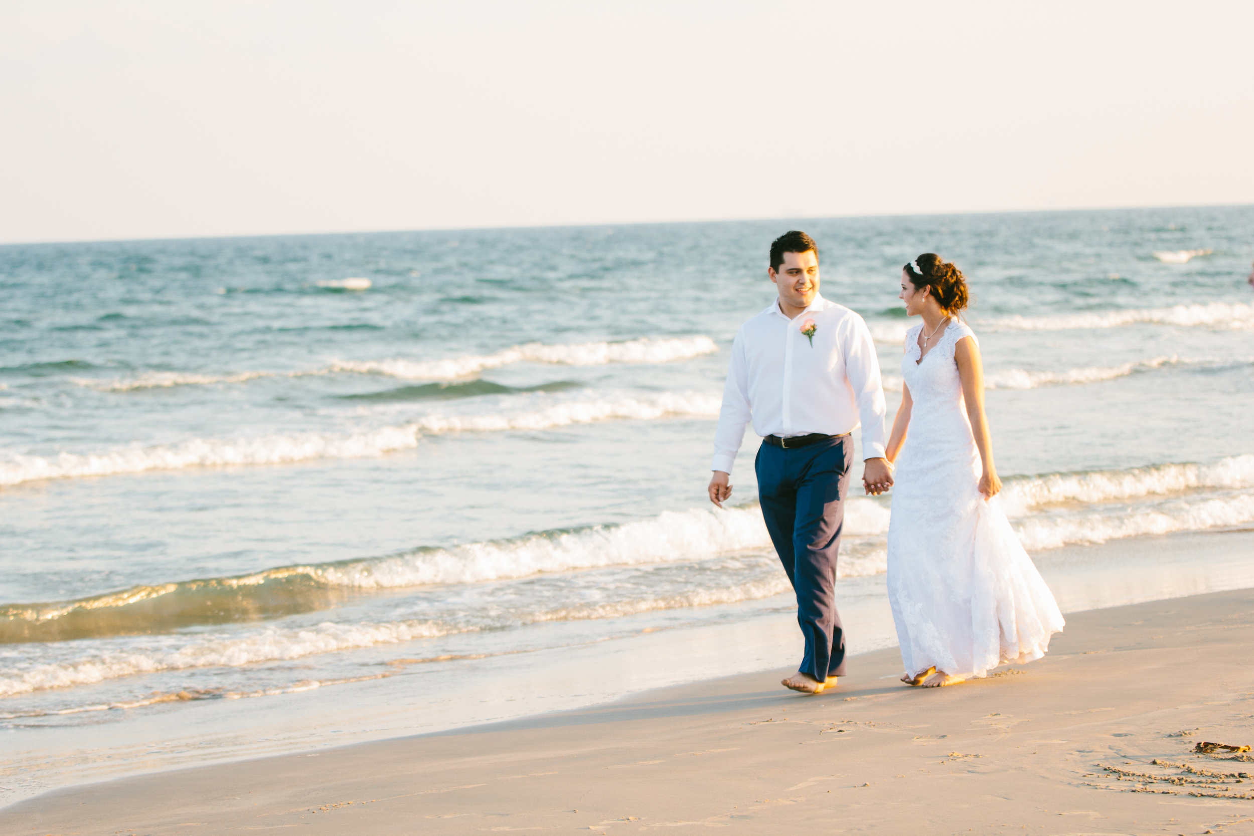 Port Aransas, Texas Beach Wedding - from britt's eye view photography