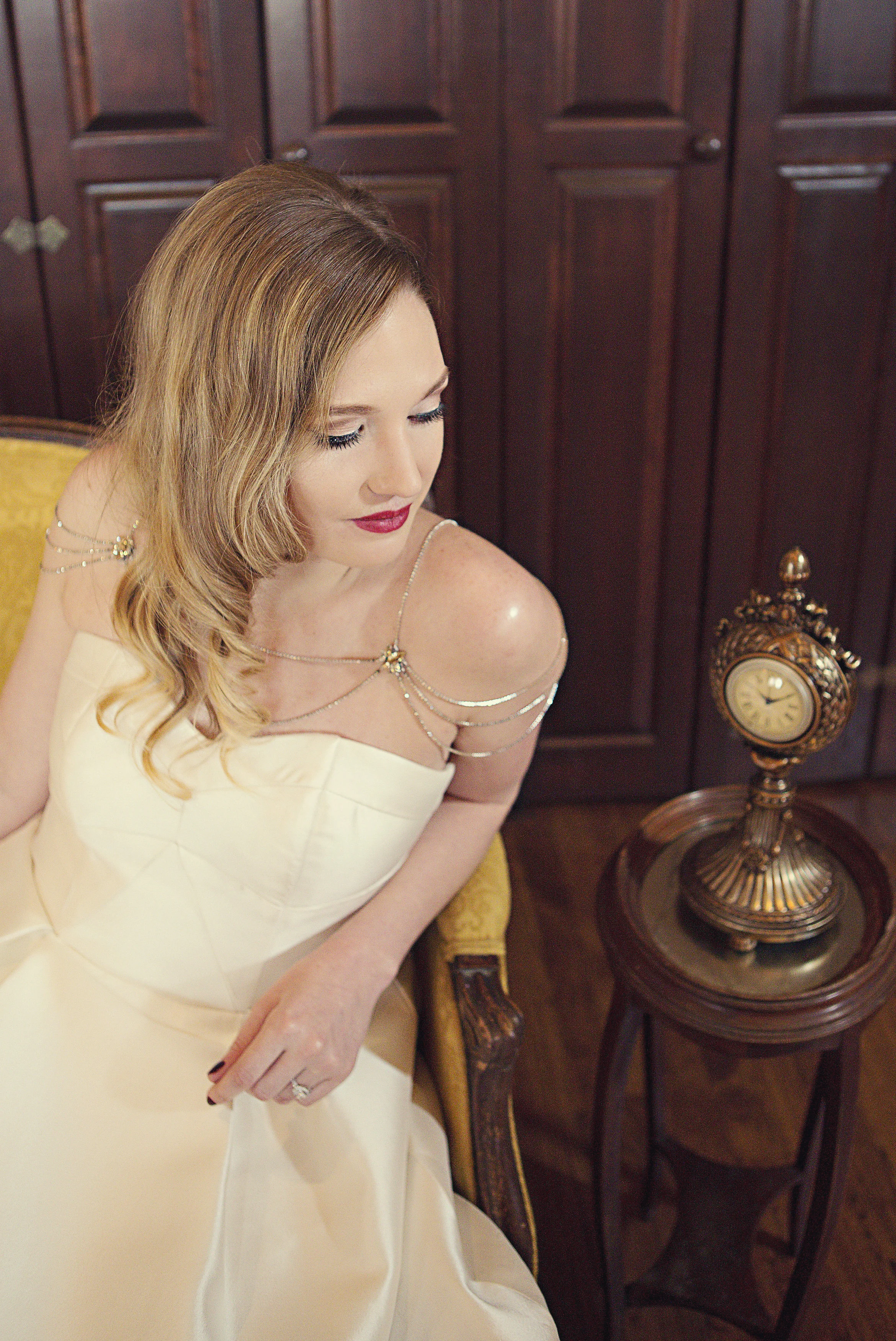 timeless vintage rehearsal dinner - kansas city wedding loose mansion