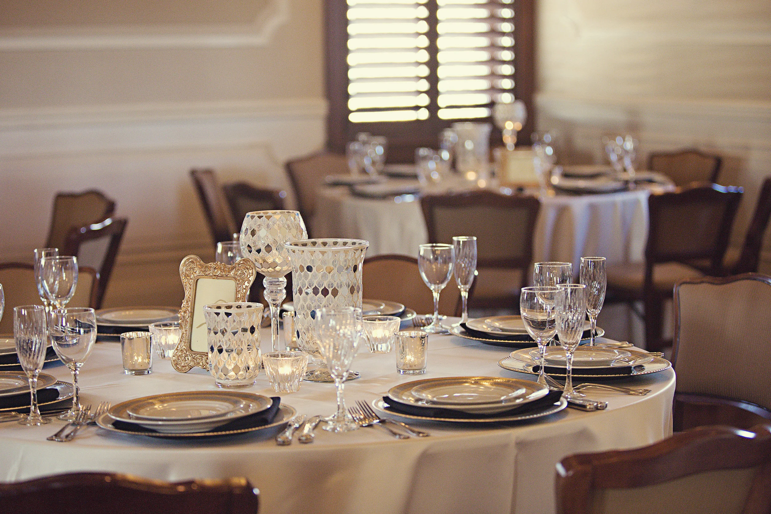 timeless vintage rehearsal dinner - kansas city wedding loose mansion